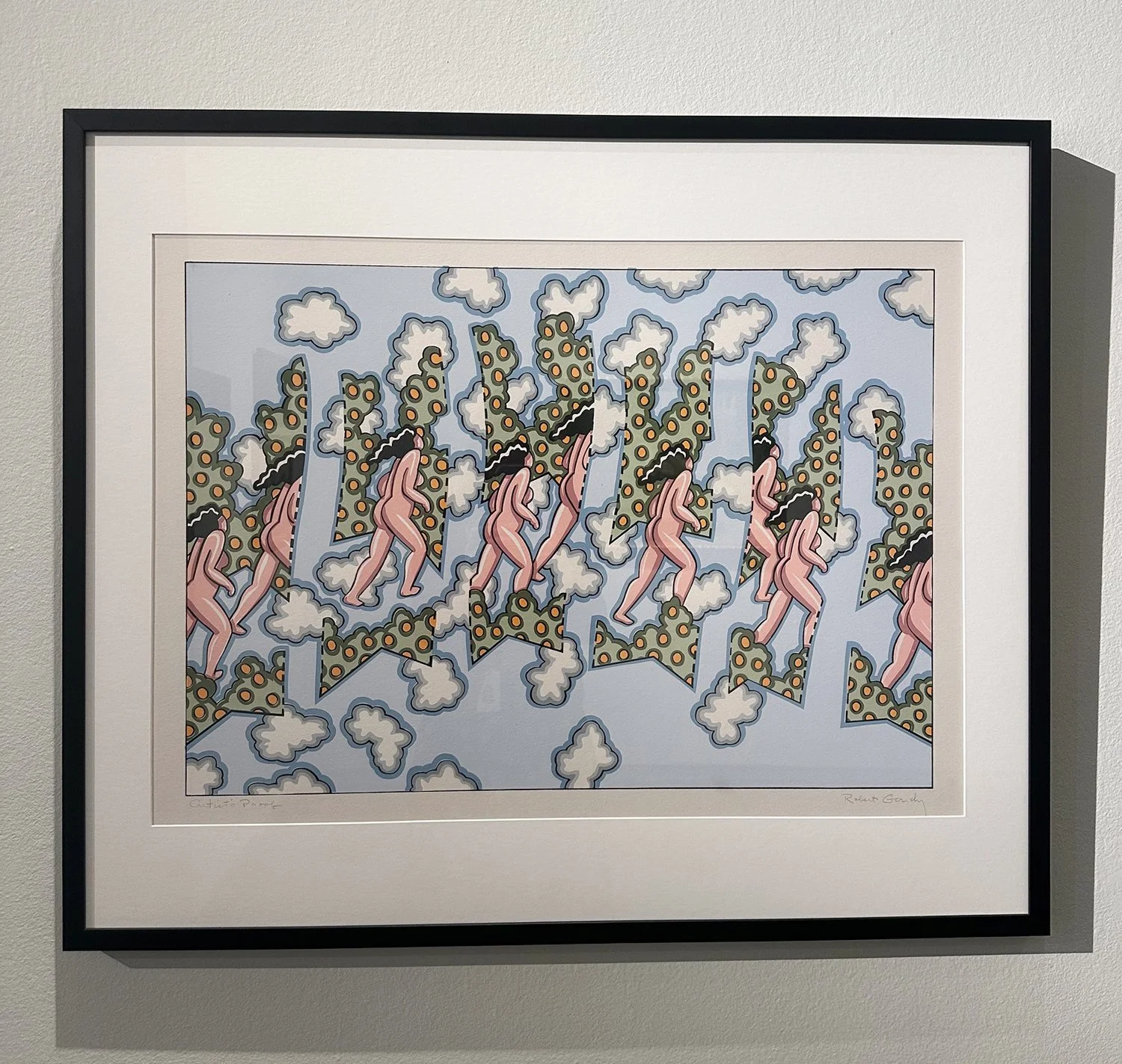 Robert Gordy (American, 1931-2022), Hesperides, 1972. Screen print. Transfer from LSU Student Union.