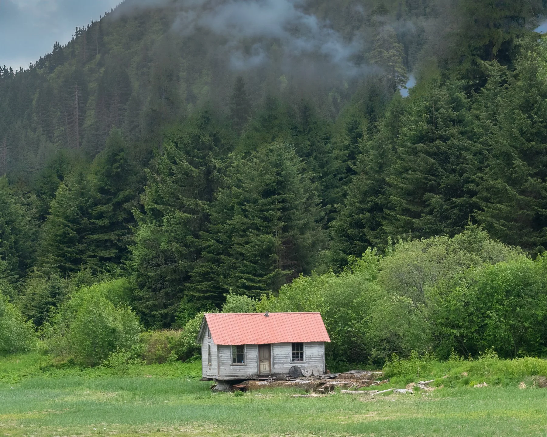 Abandoned homestead near Chilkat RIver