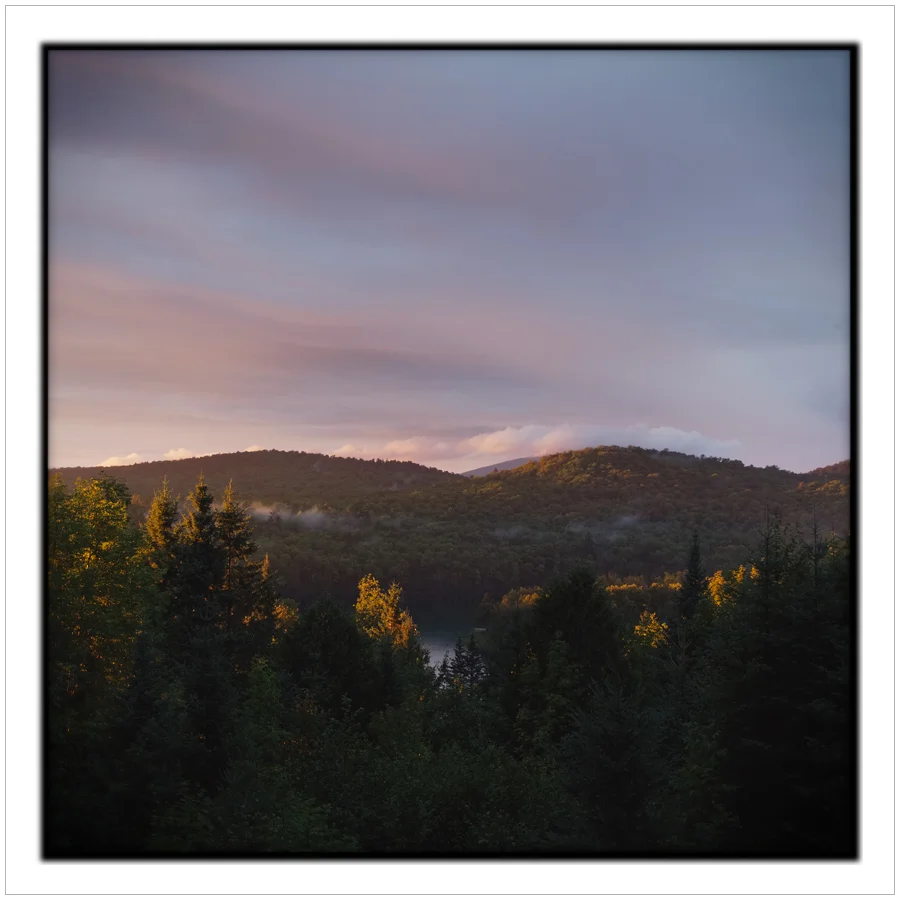 Sunset ~ RIst Camp / Newcomb, NY - in the Adirondack PARK