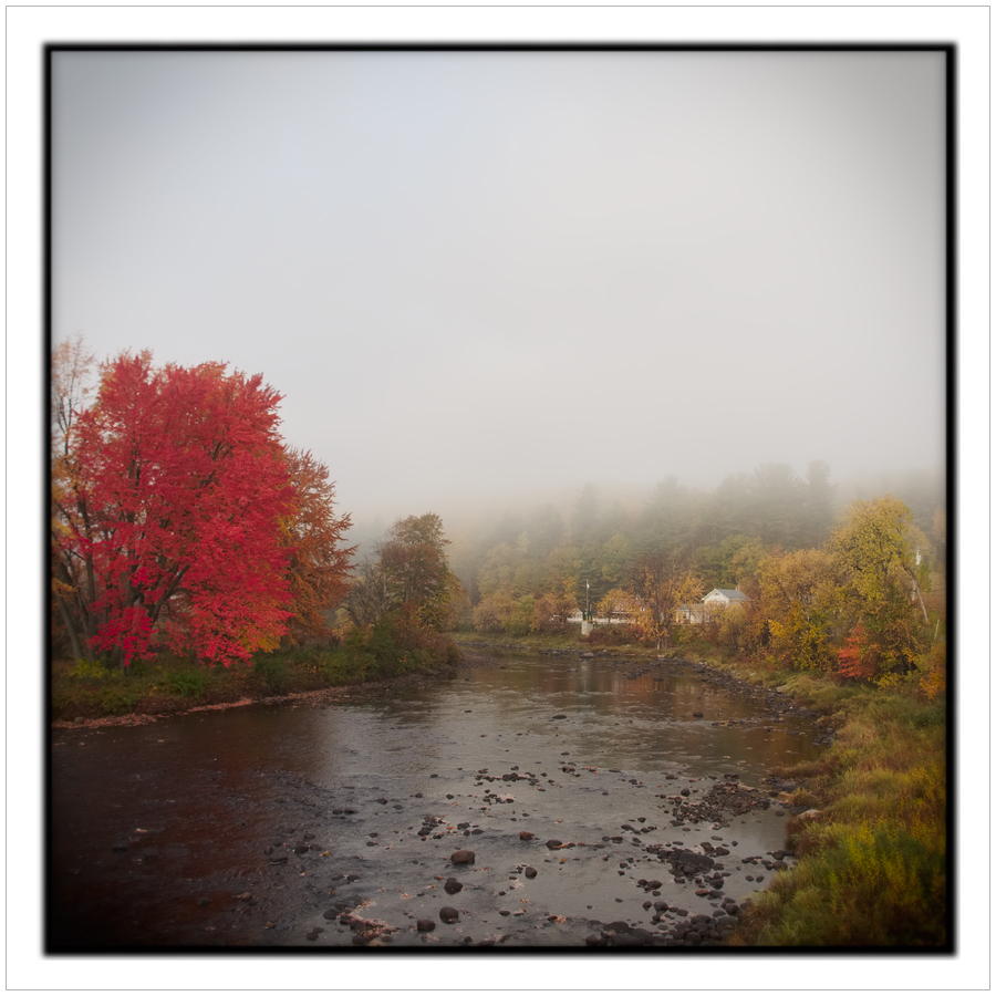 AM fog / East Branch Au Sable River ~ Au Sable Forks, NY - in the Adirondack PARK