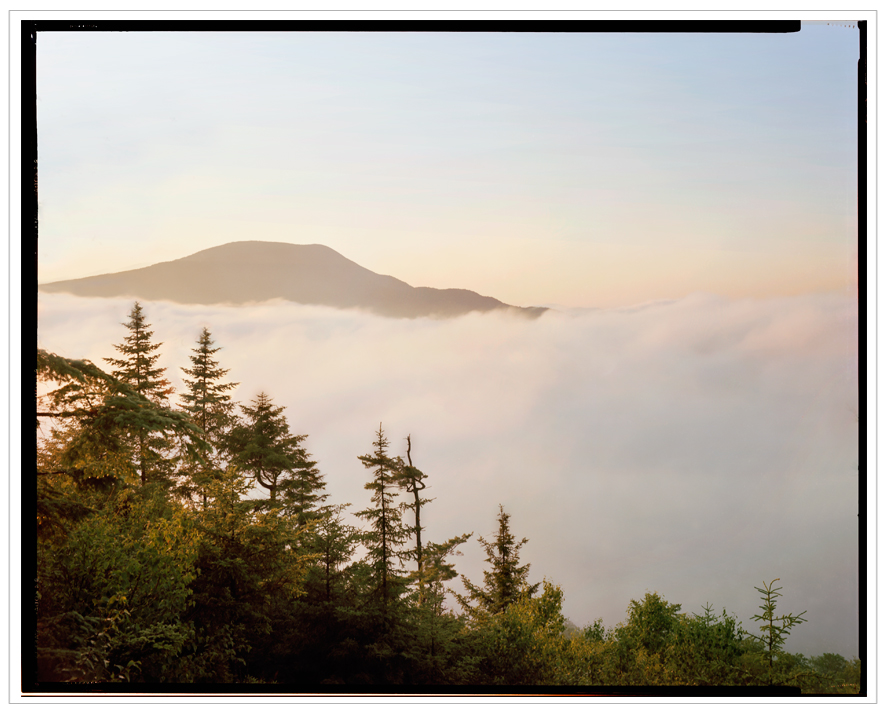 Blue Mountain sunrise fog ~ from Castle Rock / Blue Mountain Lake, NY - in the Adirondack PARK (click to embiggen)