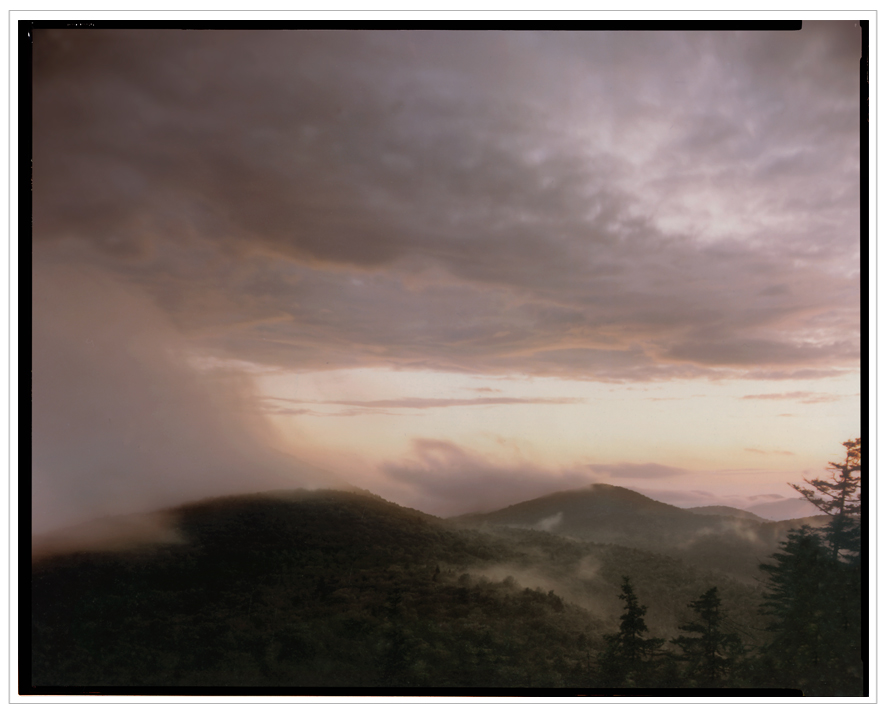 sunset fog rolling in ~ from Castle Rock / Blue Mountain Lake, NY - in the Adirondack PARK (click to embiggen)
