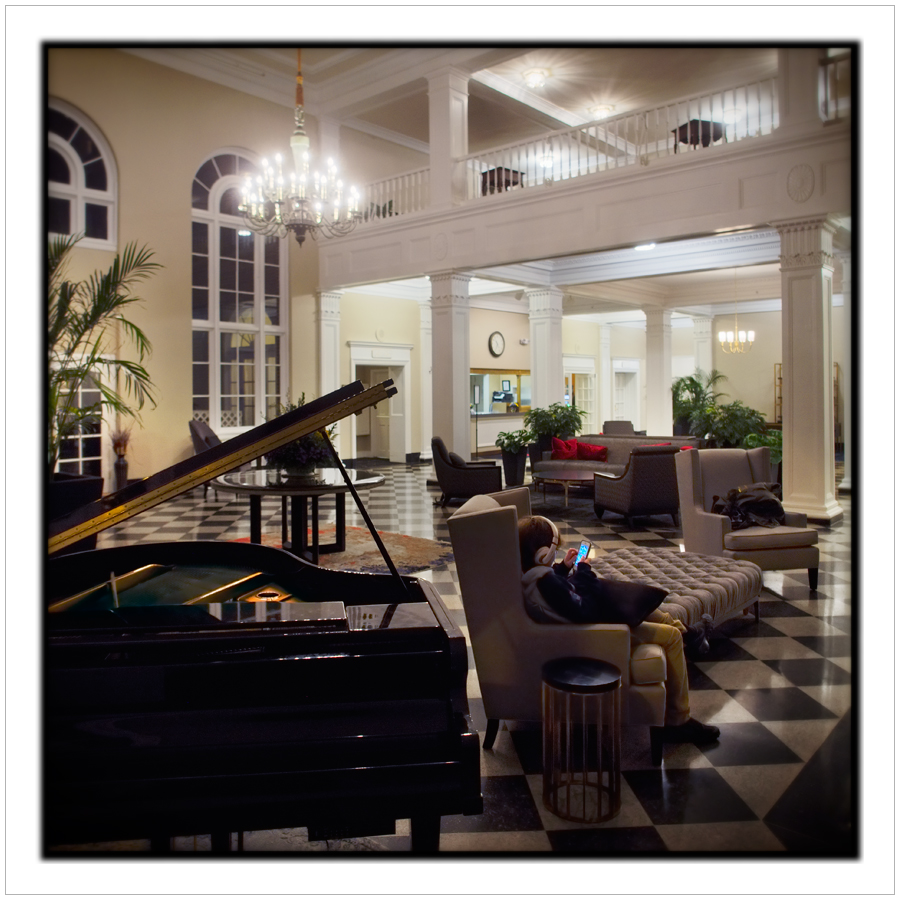 Hugo / lobby, Queensbury Hotel ~ Glens Falls, NY (click to embiggen)