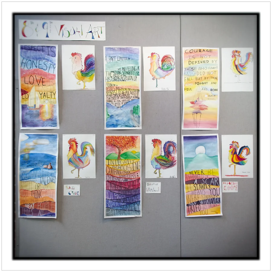 student art ~ Cardigan Mountain School, Canaan, New Hampshire (click to embiggen)