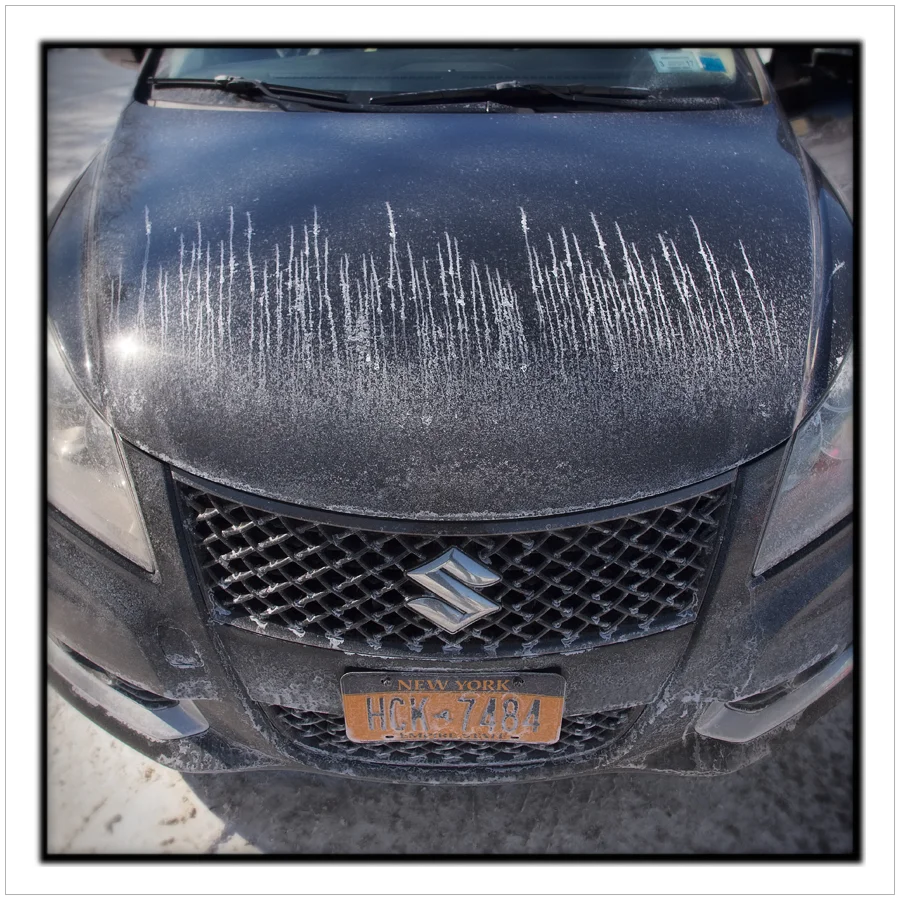 my car observed while at carwash ~ Malone, NY (embiggenible)