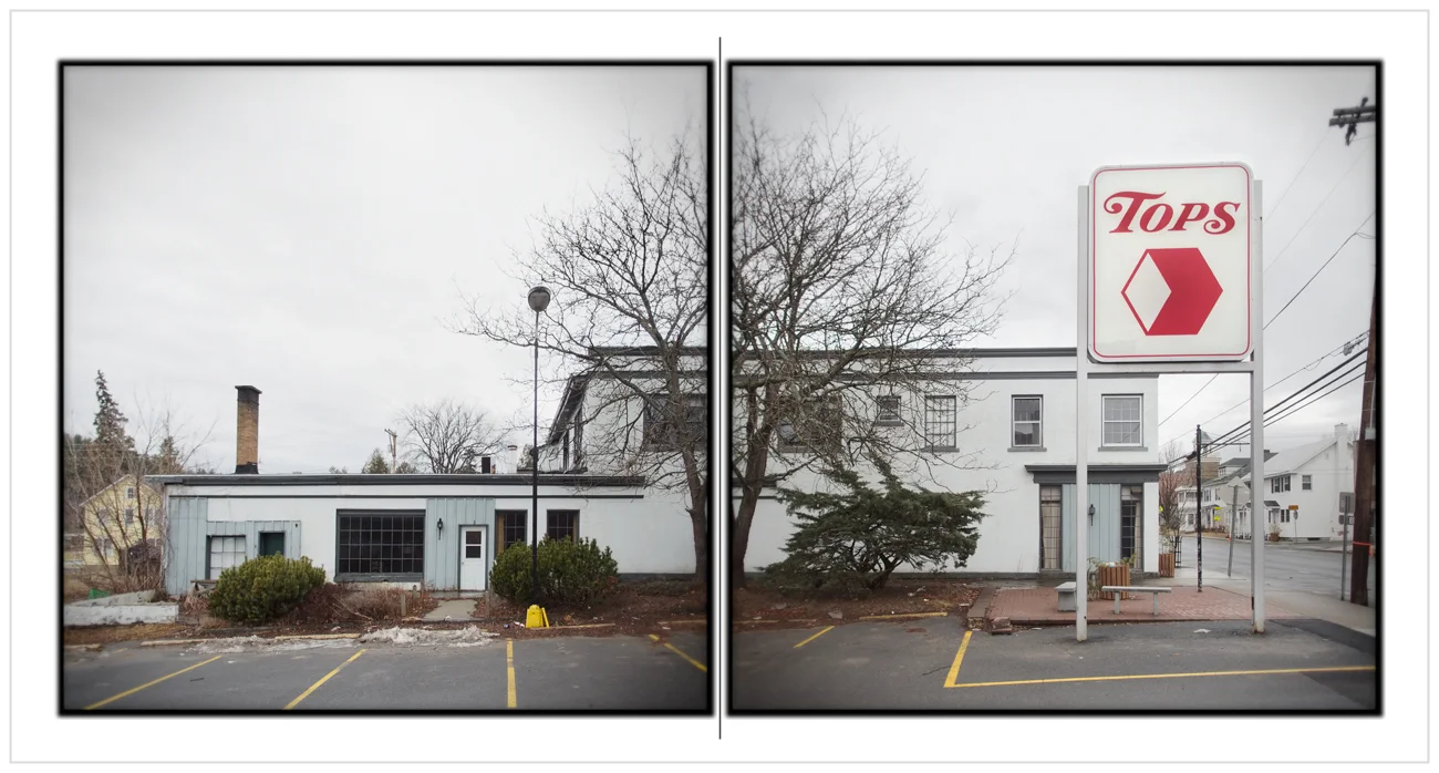 vacant building ~ Au Sable Forks, NY - in the Adirondack PARK (emgiggenable)