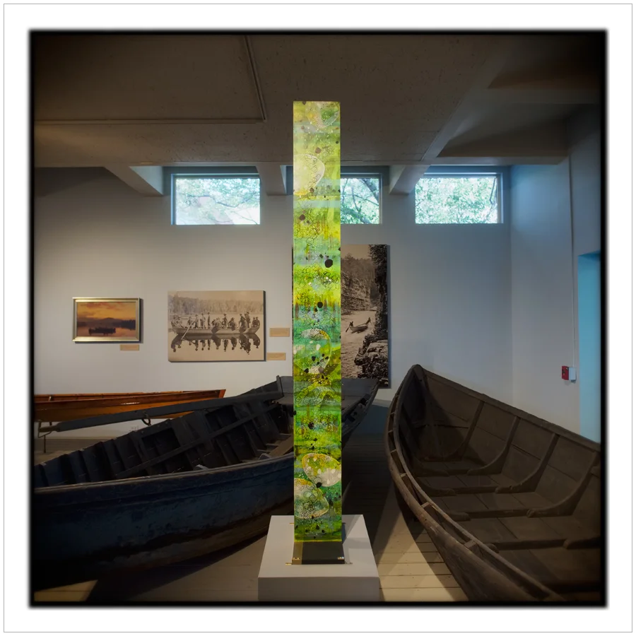 totem ~ Adirondack Museum / Blue Mt.Lake, NY • in the Adirondack PARK (embiggenable) - MFT picture
