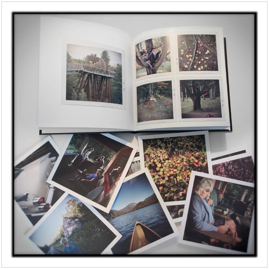 quid est demonstratum ~ "album" book from Shutterfly / 5.5" prints from Parabo Press