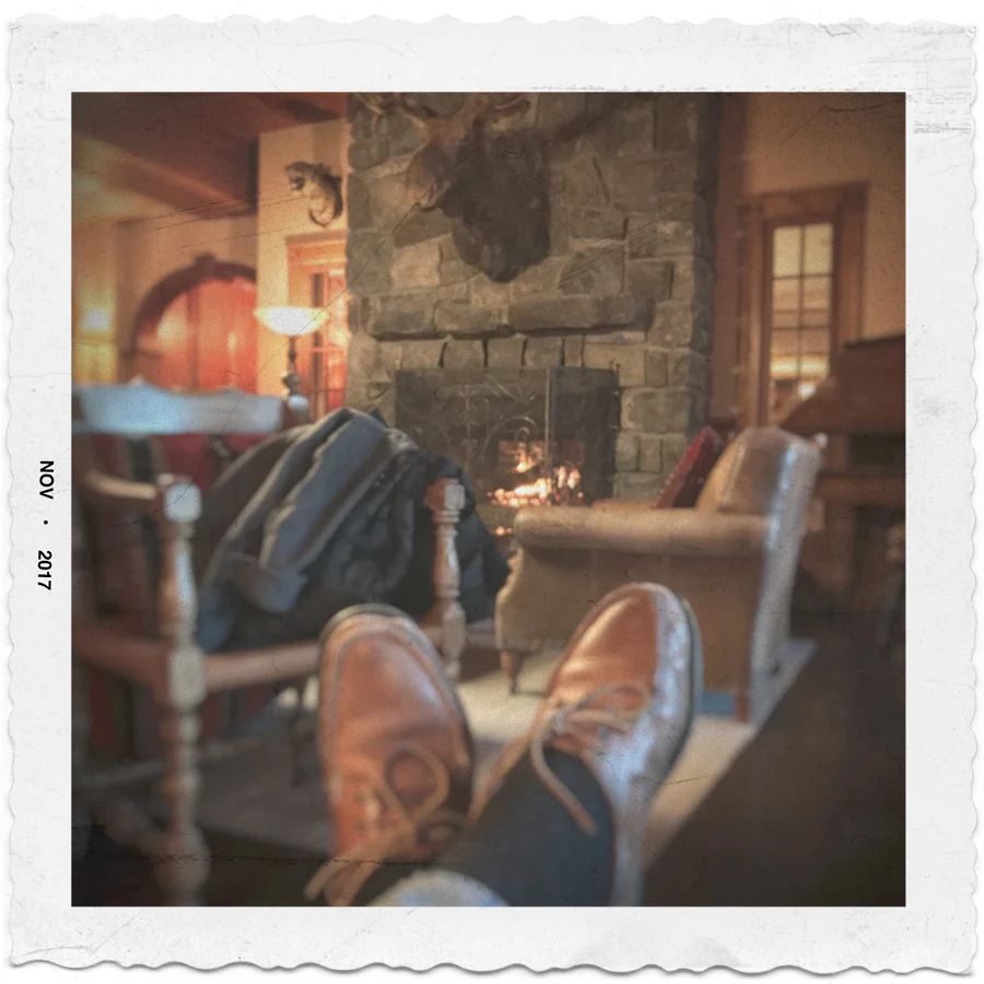 relaxed / Mirror Lake Inn ~ Lake Placid, NY (embiggenable) • iPhone