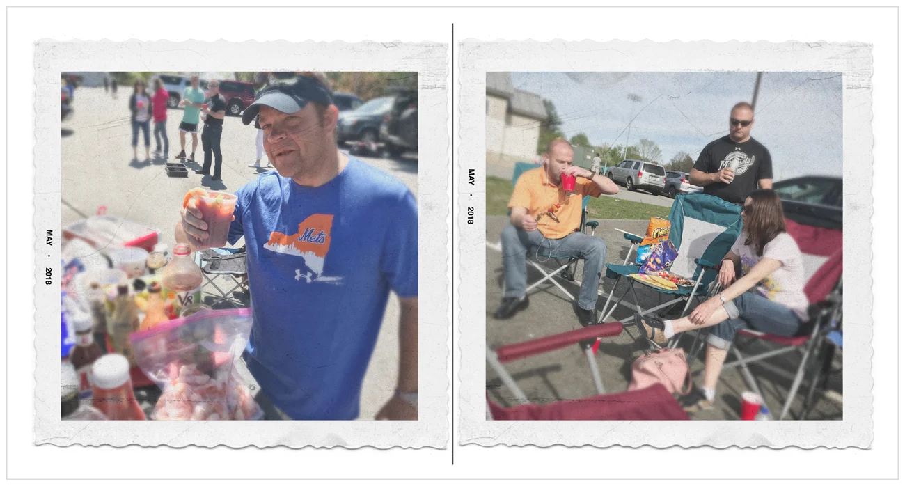 tailgating ~ Bellerica, MA. (embiggenable) • iPhone