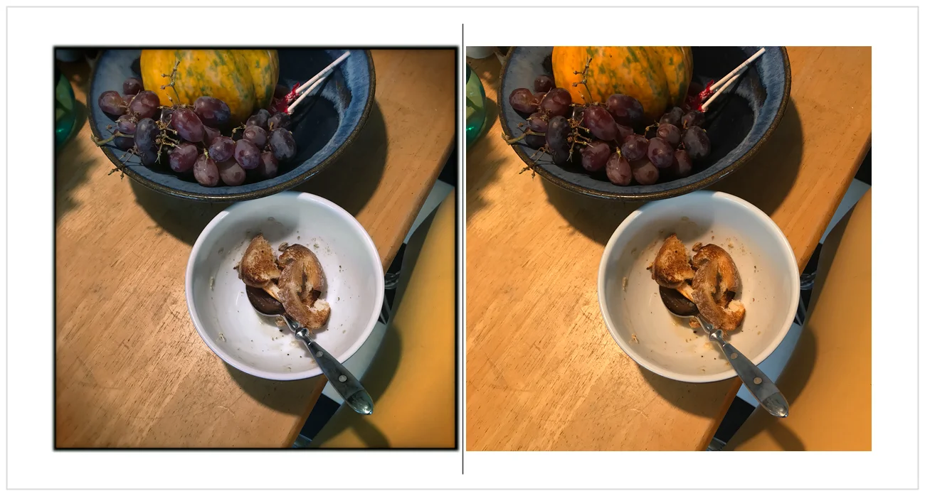 after / before ~ embiggenable • iPhone