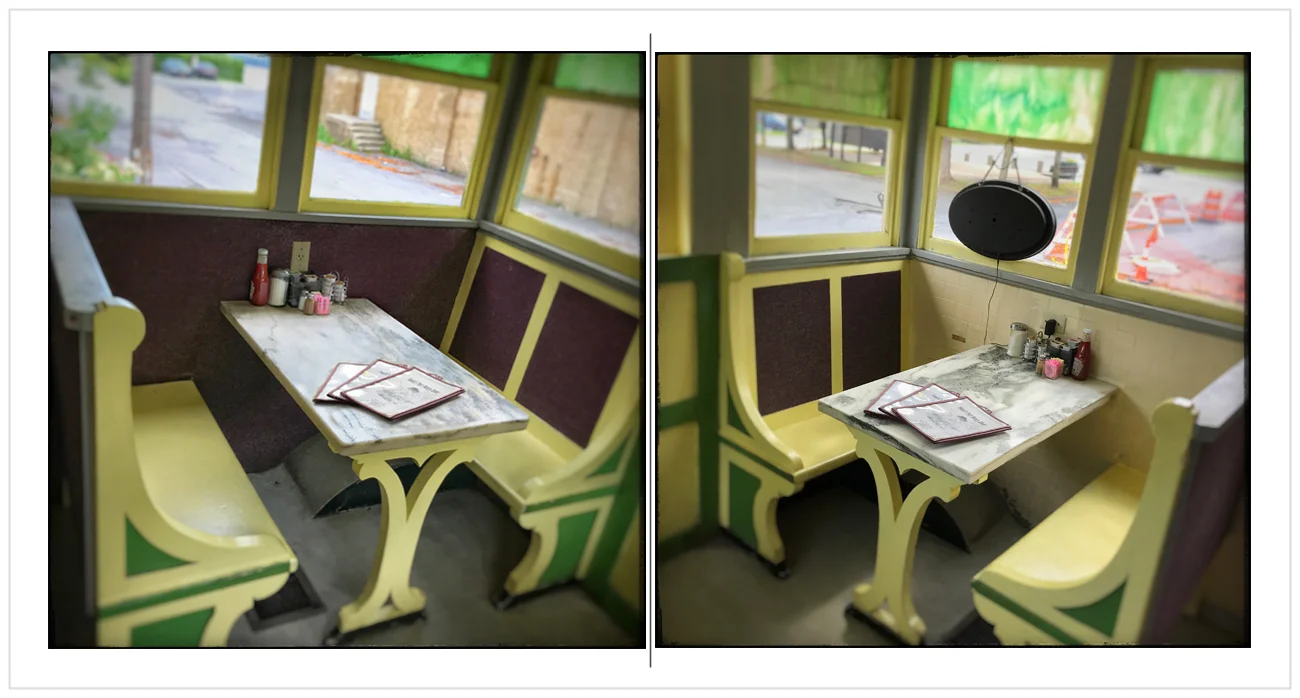 booths / Port Henry Diner ~ Port Henry, NY - (embiggenable) • iPhone