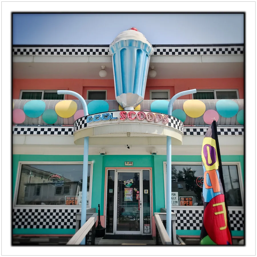 COOL SCOOPS ~ Wildwood, South Jersey Shore (embiggenable) • iPhone