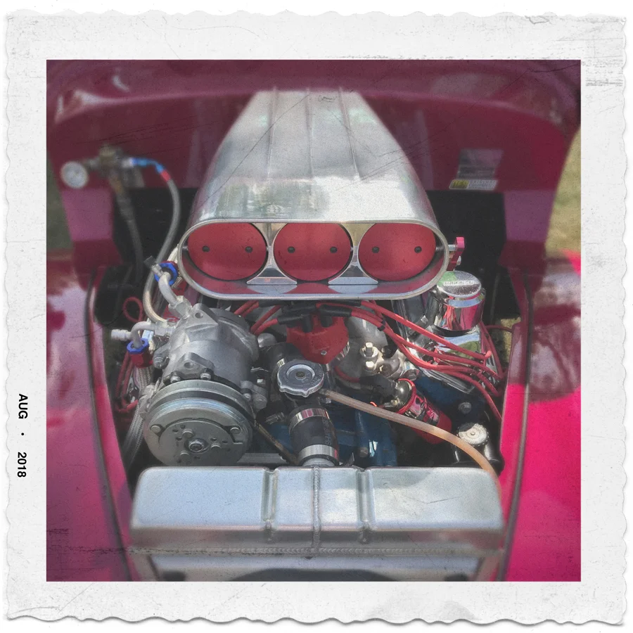 hot rod motor ~ (embiggenable) • iPhone