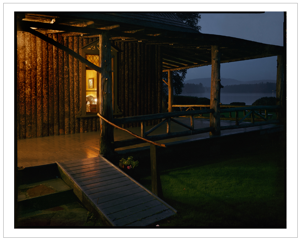 Adirondack Lodge ~ The Hedges / Blue Mt. Lake, NY -(embiggenable) • 8x10 Arca Swiss view camera