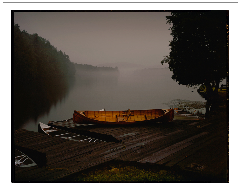 Adirondack Guideboat ~ Blue Mt. Lake, NY -(embiggenable) • 8x10 Arca Swiss view camera