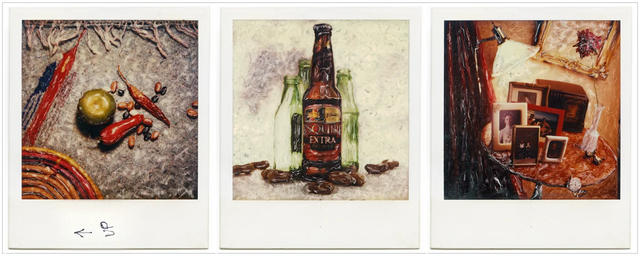 editorial / advertising assignments ~ (embiggenable) • Polaroid SX-70 camera