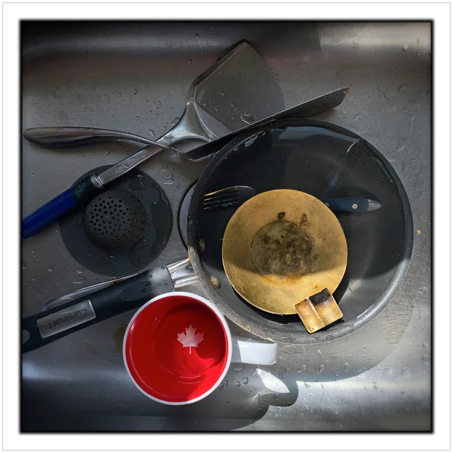 in the kitchen sink ~ (embiggenable) • iPhone