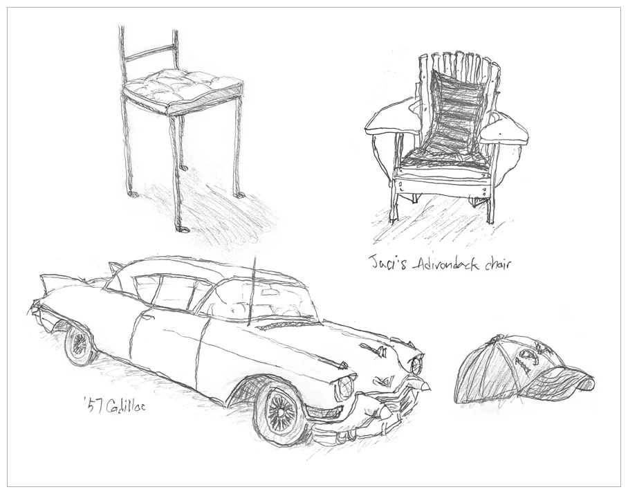 recent sketches ~ trying to get back in the groove