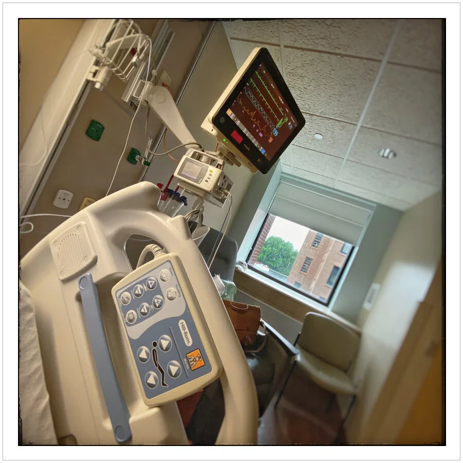 from my hospital bed ~ (embiggenable) • iPhone