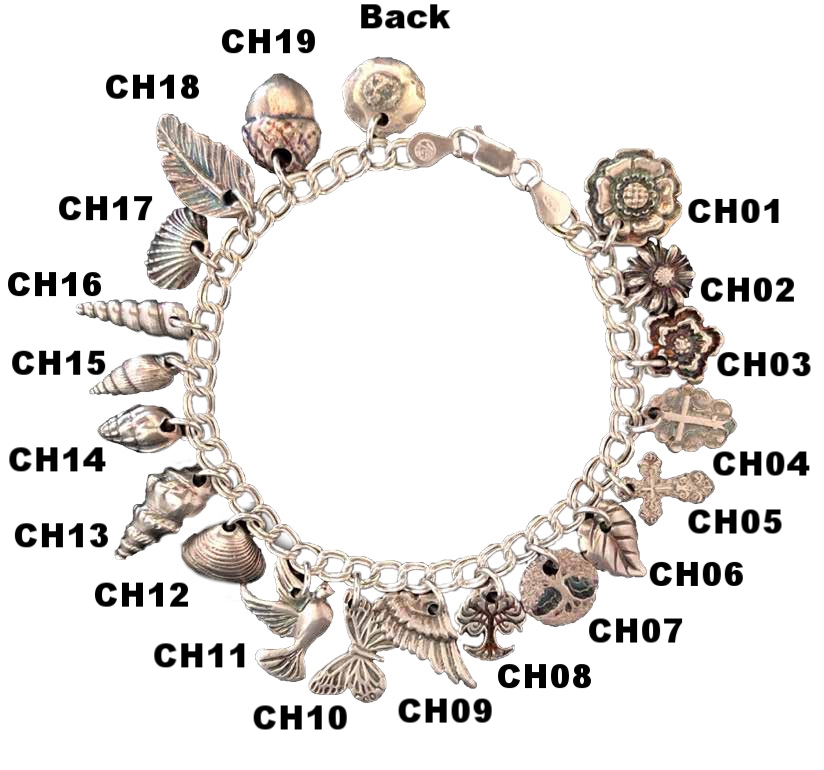 Buy Wonderful Silver Charm Bracelet With Antique Victorian & Vintage Charms  Online in India - Etsy