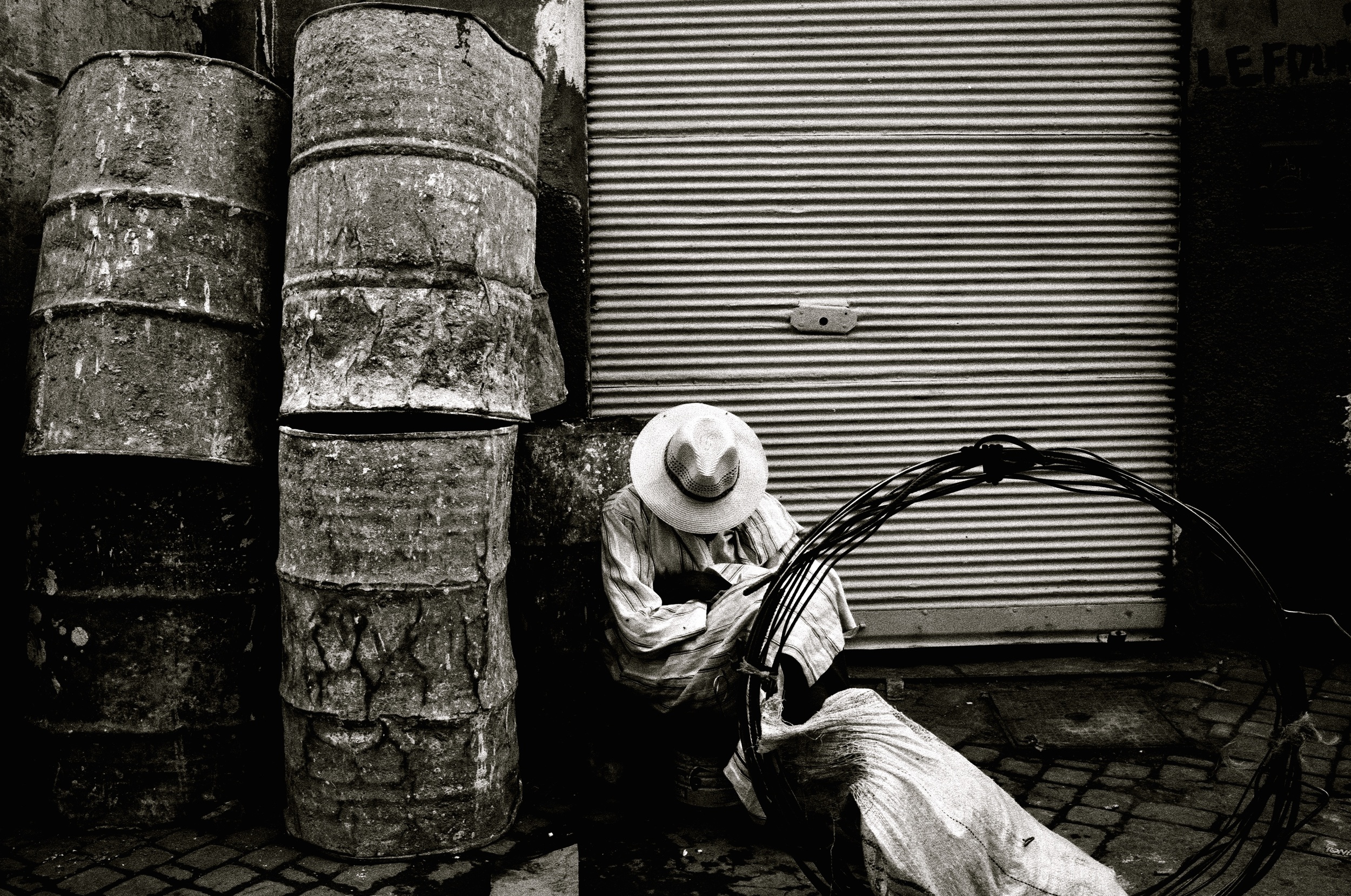 Asleep with Barrels