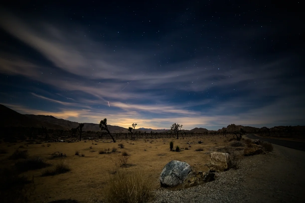 Night Sky at Jtree.
