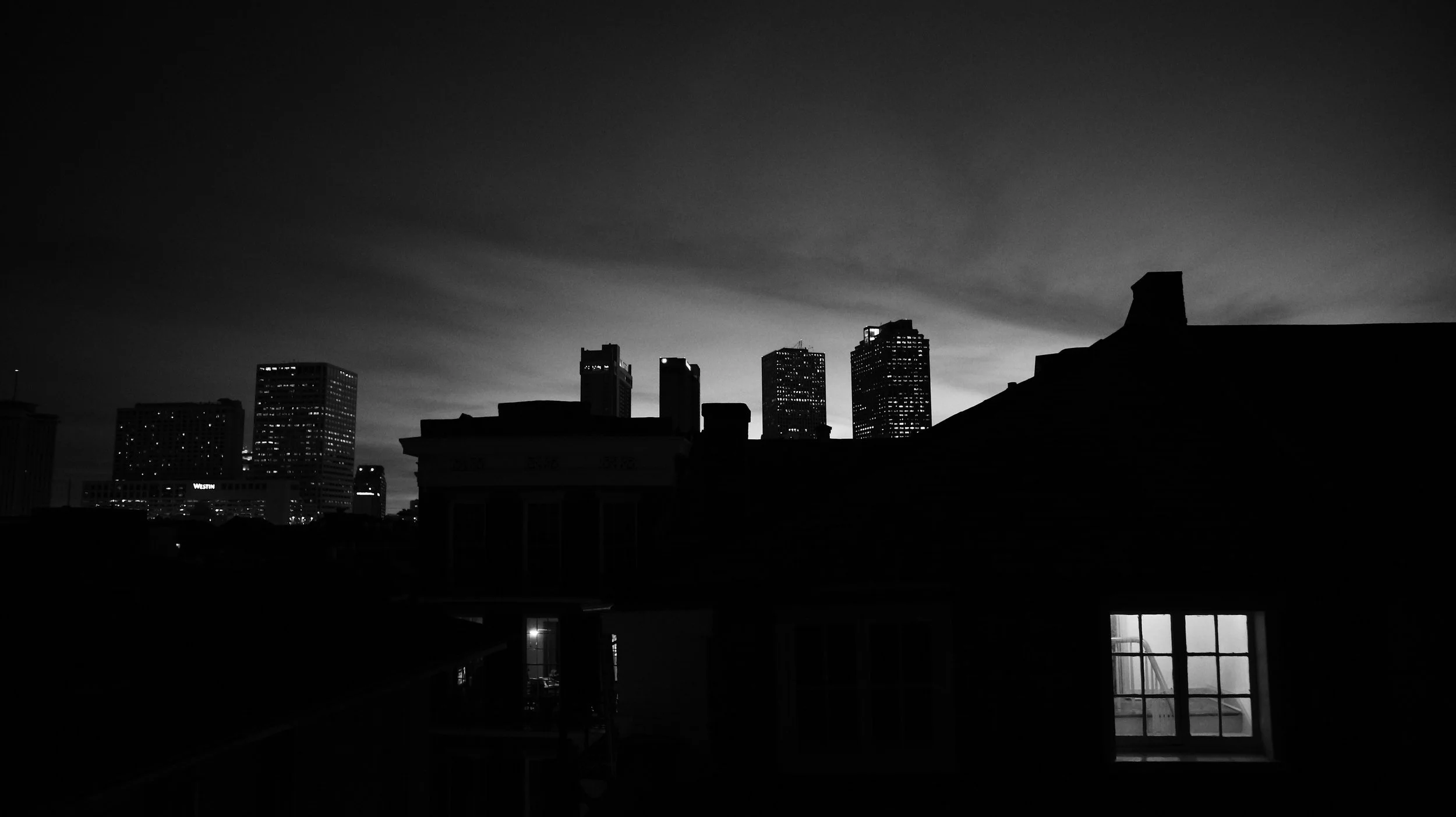 The Sheltering Sky over the Vieux Carré