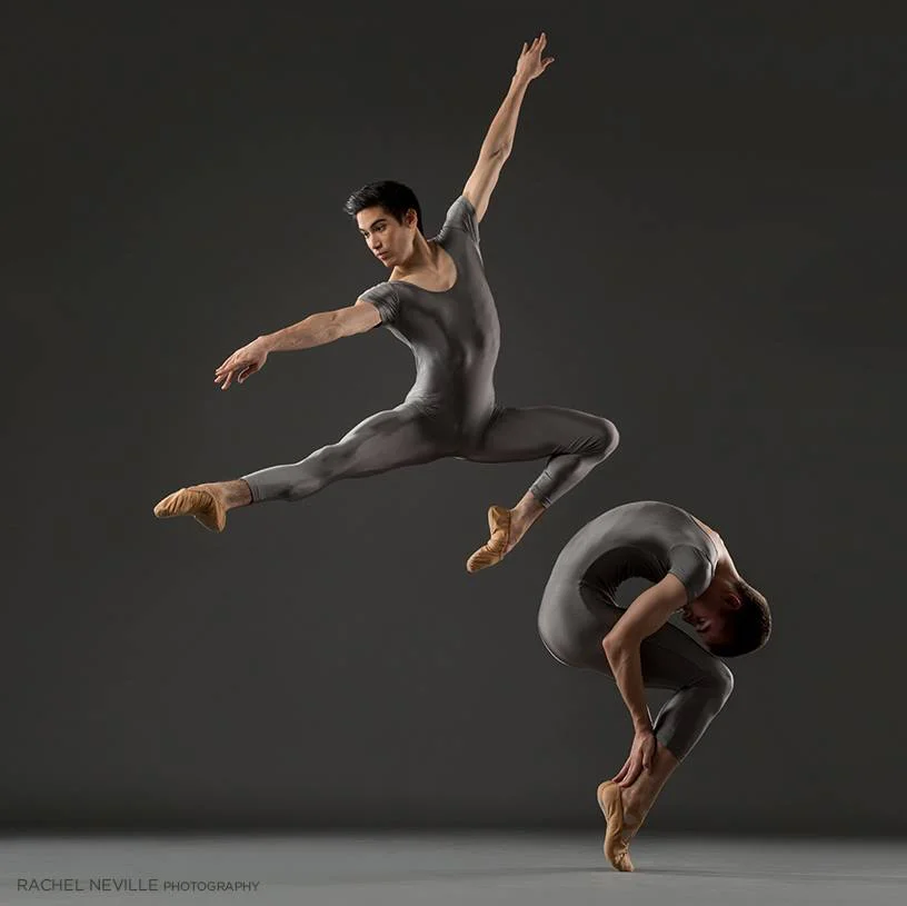 Photo of Daniel Ching dancing.
