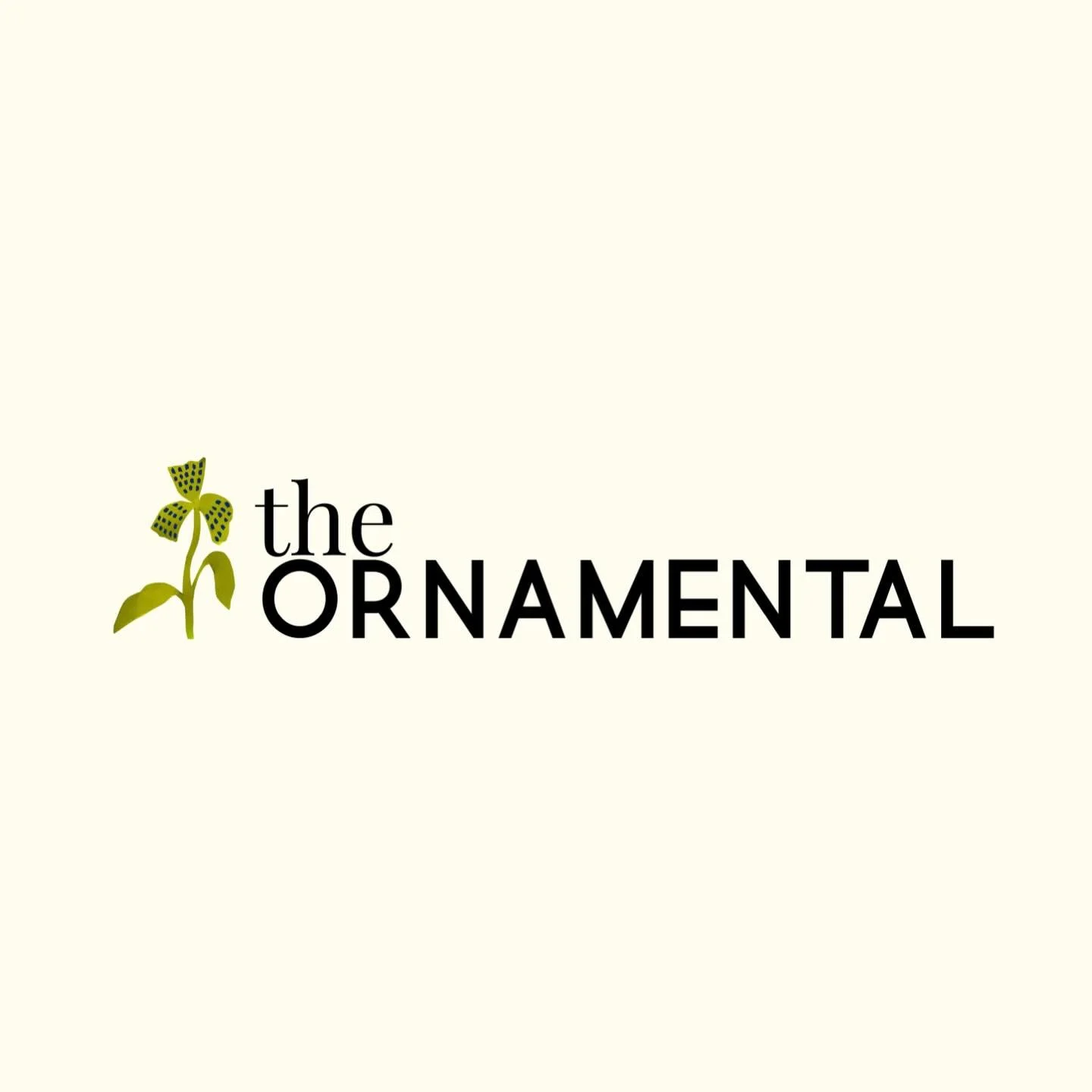 Soft launch (and a brain splurge of words&hellip;.. I am who I am)
Welcome to The Ornamental! I had a name change. That&rsquo;s it, that&rsquo;s the headline. 
I&rsquo;ve been feeling this shift for a few years- Little O Clothing did me well from 201