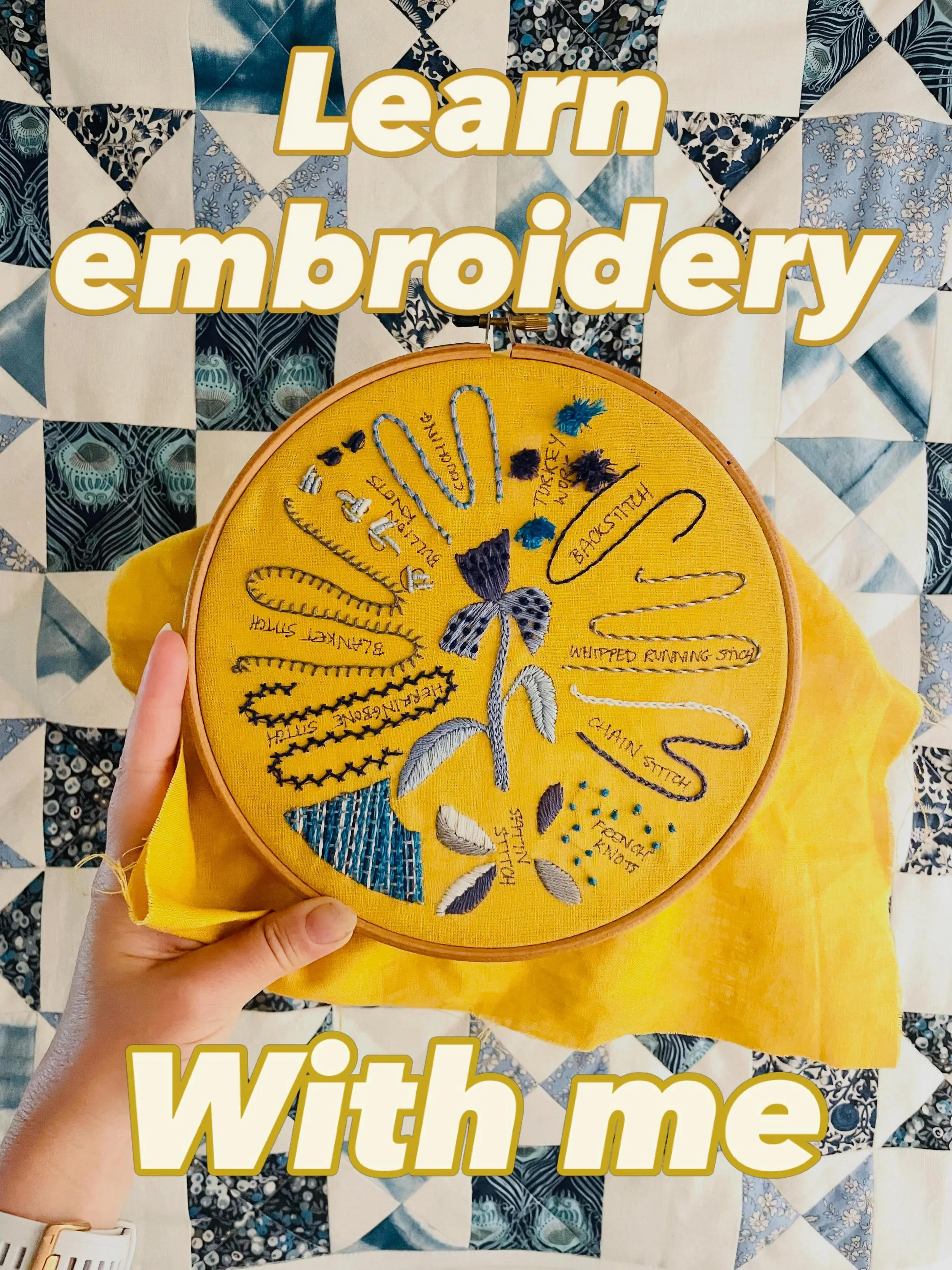 I&rsquo;m starting a new mini series right here. Learn to embroider with me. It&rsquo;s easy, it&rsquo;s relaxing, it&rsquo;s screen free time and what&rsquo;s more you can custom monogram everything and make everything one-of-a-kind. 
You need very 