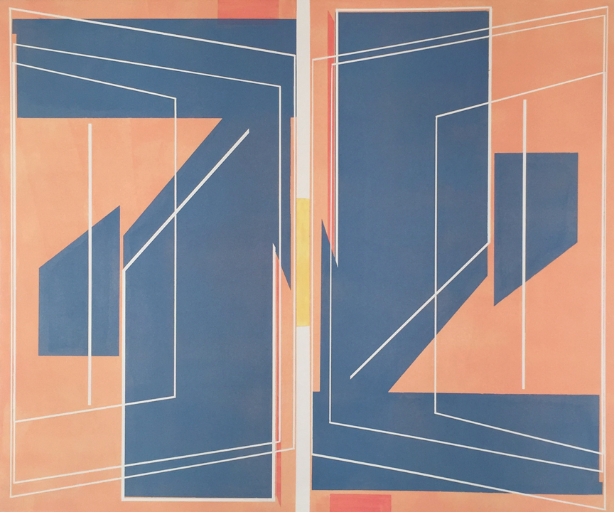 On Wildness ; 2015 ; acrylic on panel ; 20 x 24 inches