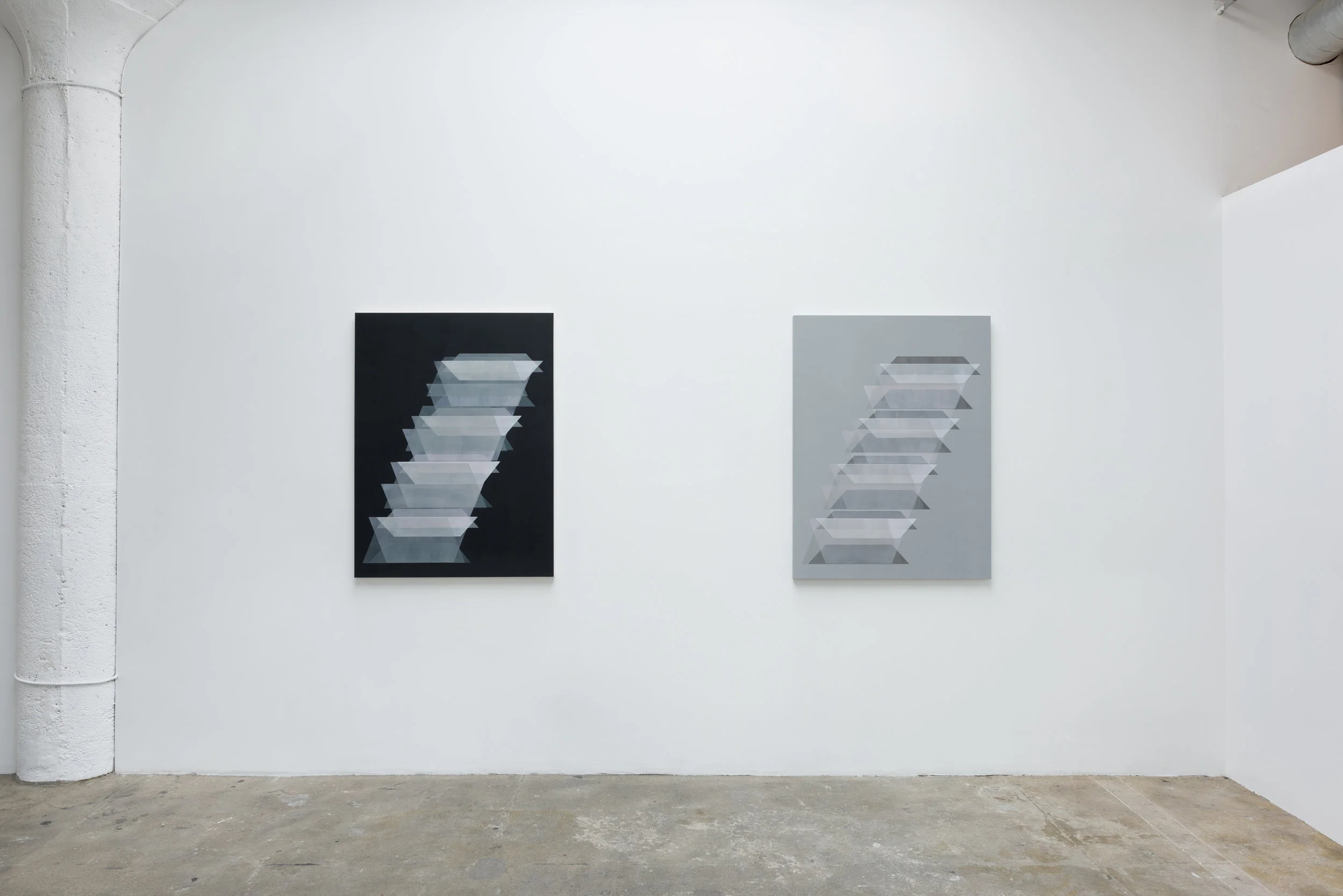 Installation view of Claire Colette : Widening Circles February 26 - March 6, 2017 Photo by Ruben Diaz Link to Press Release