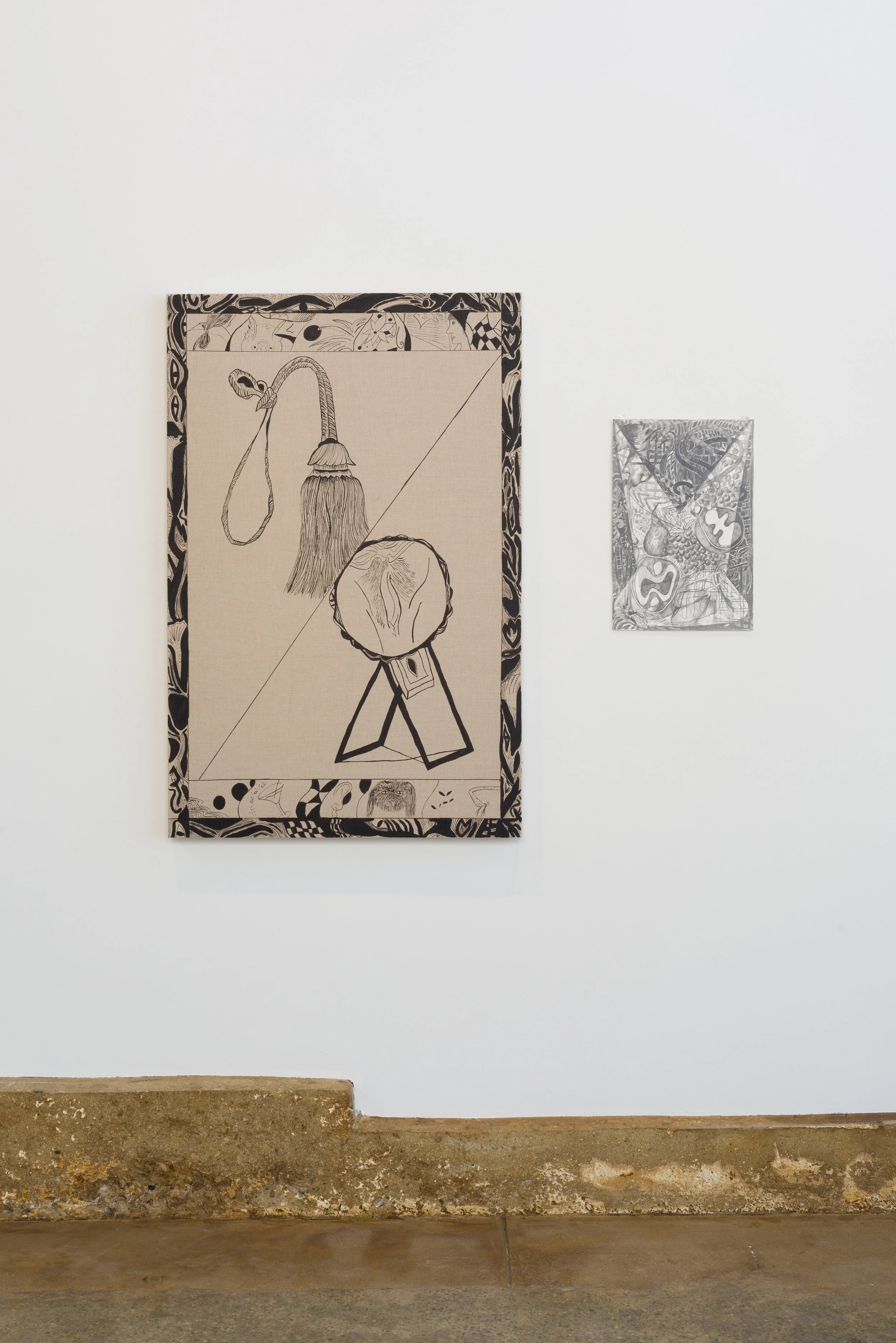 Installation view of SPRUNG! May 20 - June 3, 2017 Photo by Ruben Diaz Link to Press Release