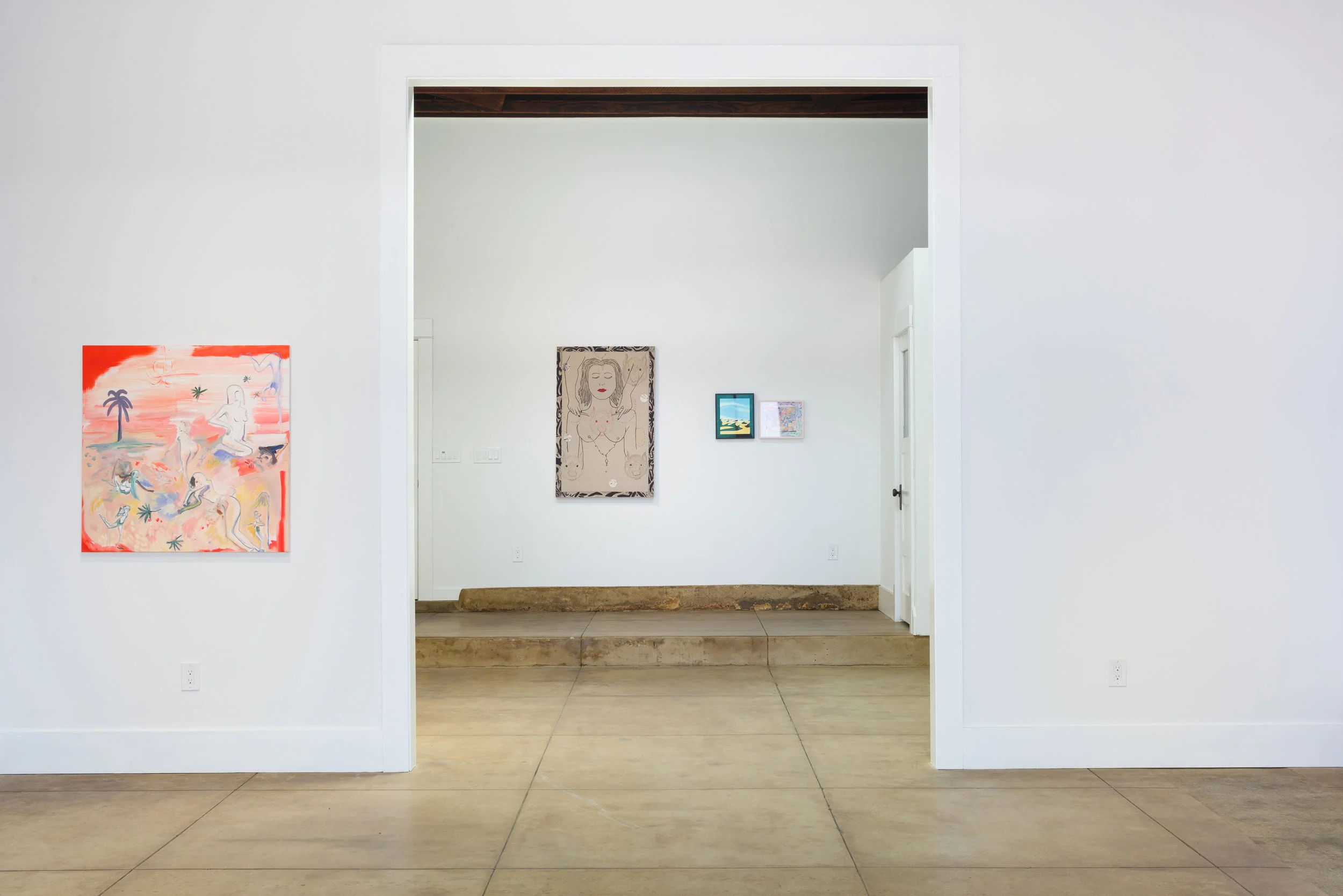 Installation view of SPRUNG! May 20 - June 3, 2017 Photo by Ruben Diaz Link to Press Release