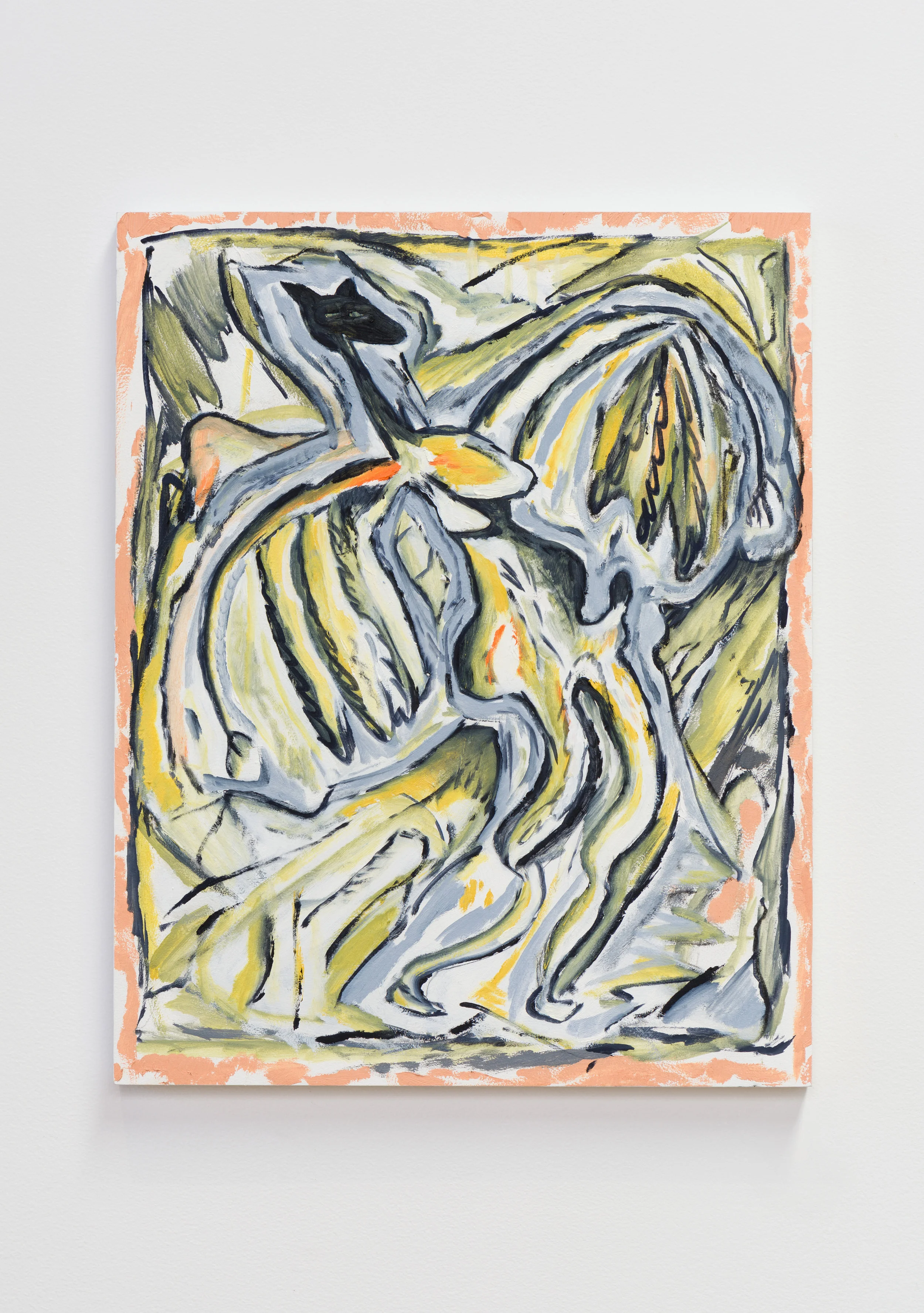 Dan Beard Rite of Spring 2017 Oil on panel 20 x 16 inches