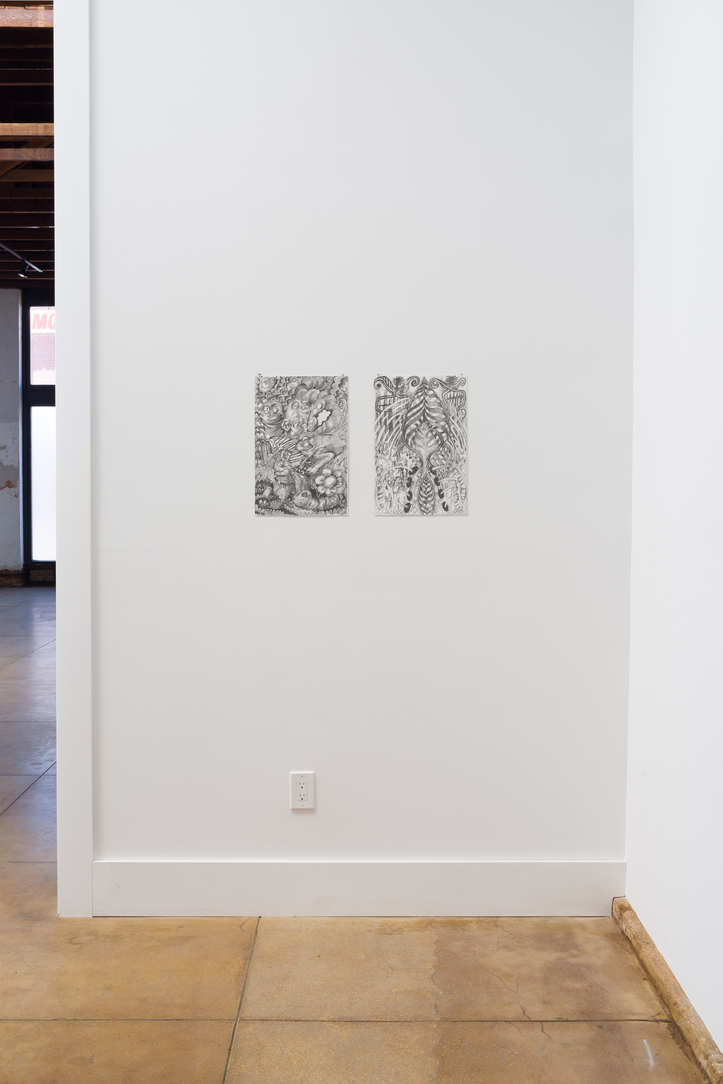 Installation view of SPRUNG! May 20 - June 3, 2017 Photo by Ruben Diaz Link to Press Release