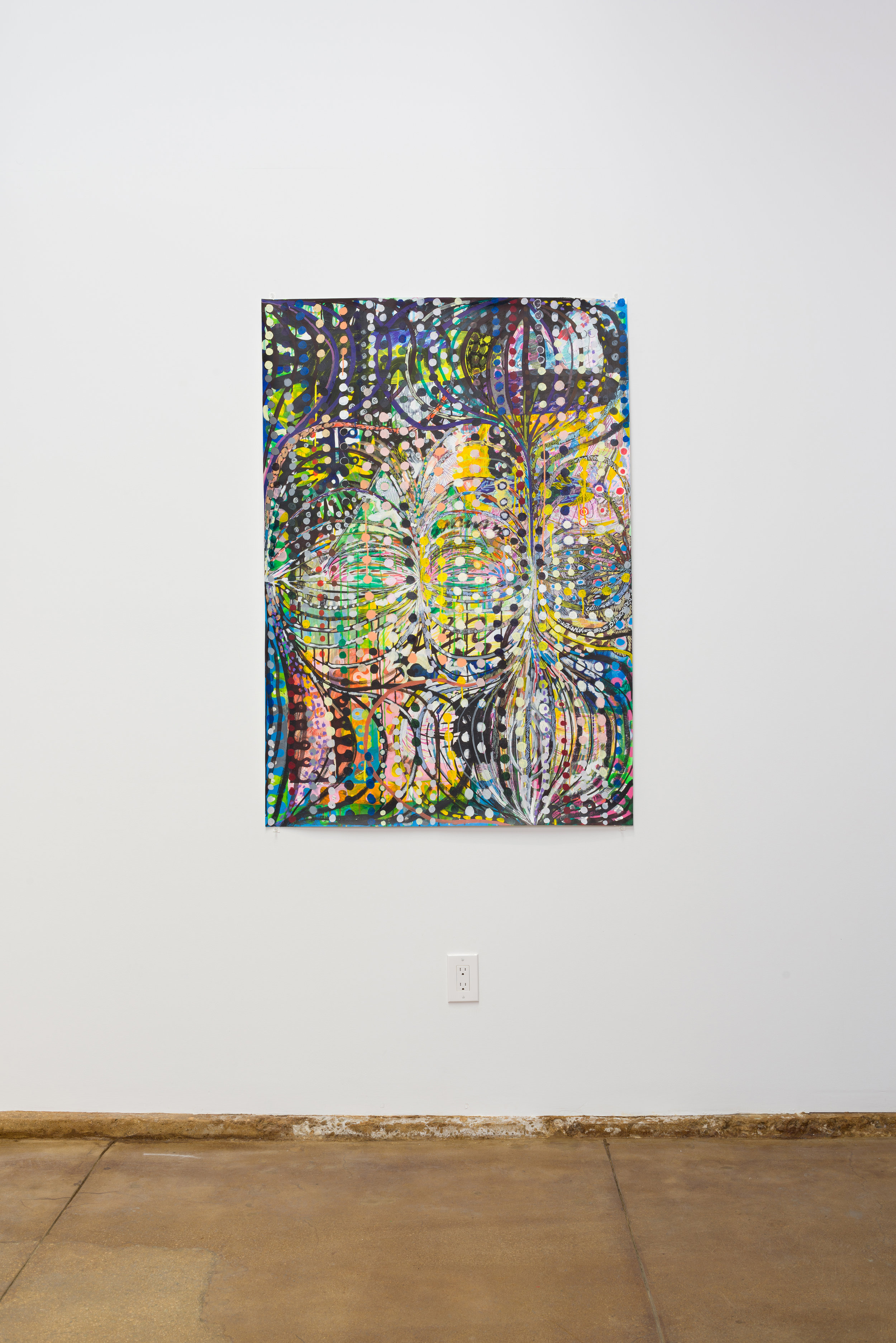 Installation view of SPRUNG! May 20 - June 3, 2017 Photo by Ruben Diaz Link to Press Release