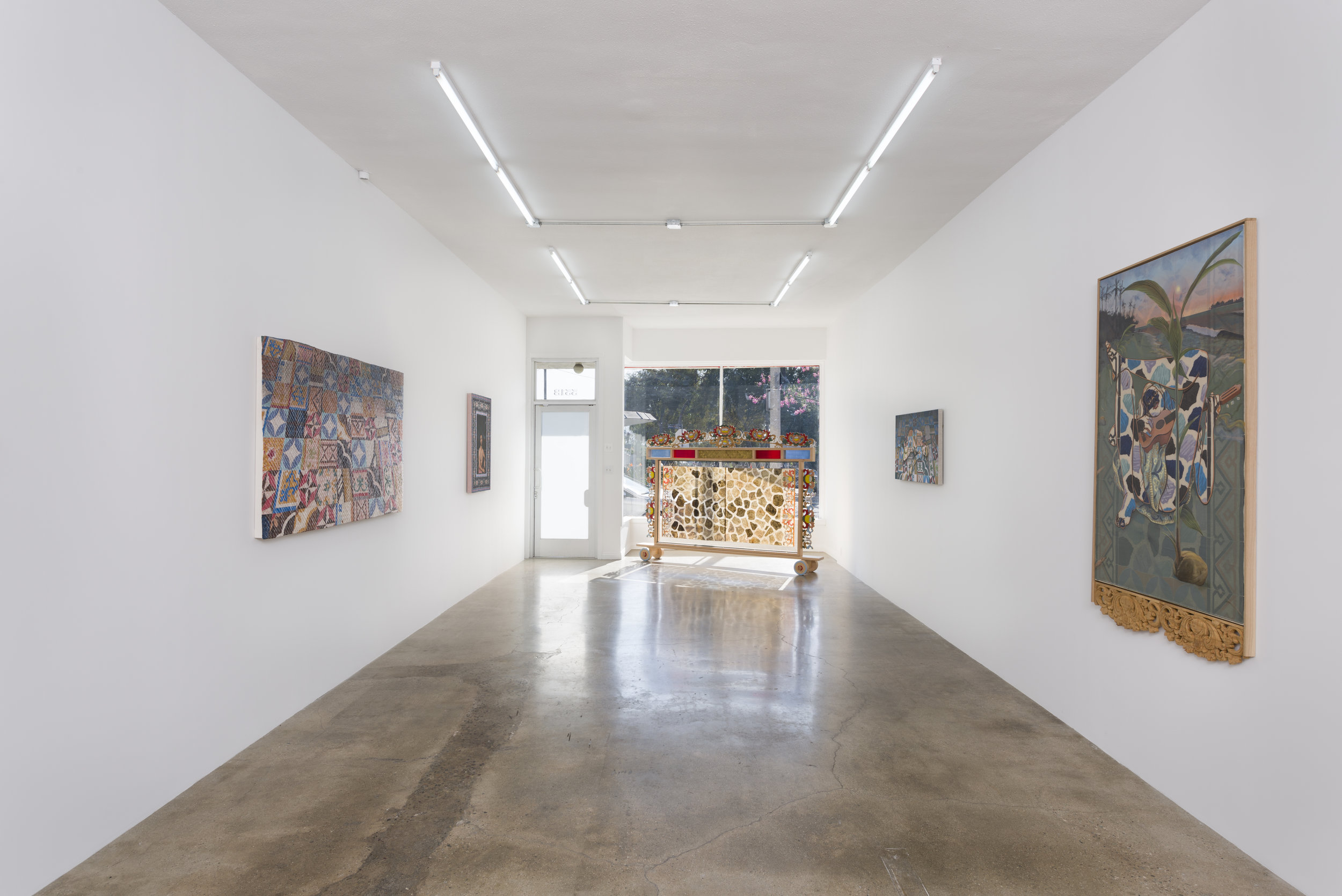  Installation view of  Adam de Boer:  Traveller’s Palm   November 2 - December 16, 2018  Photo by Ruben Diaz   Link to Exhibition Text  