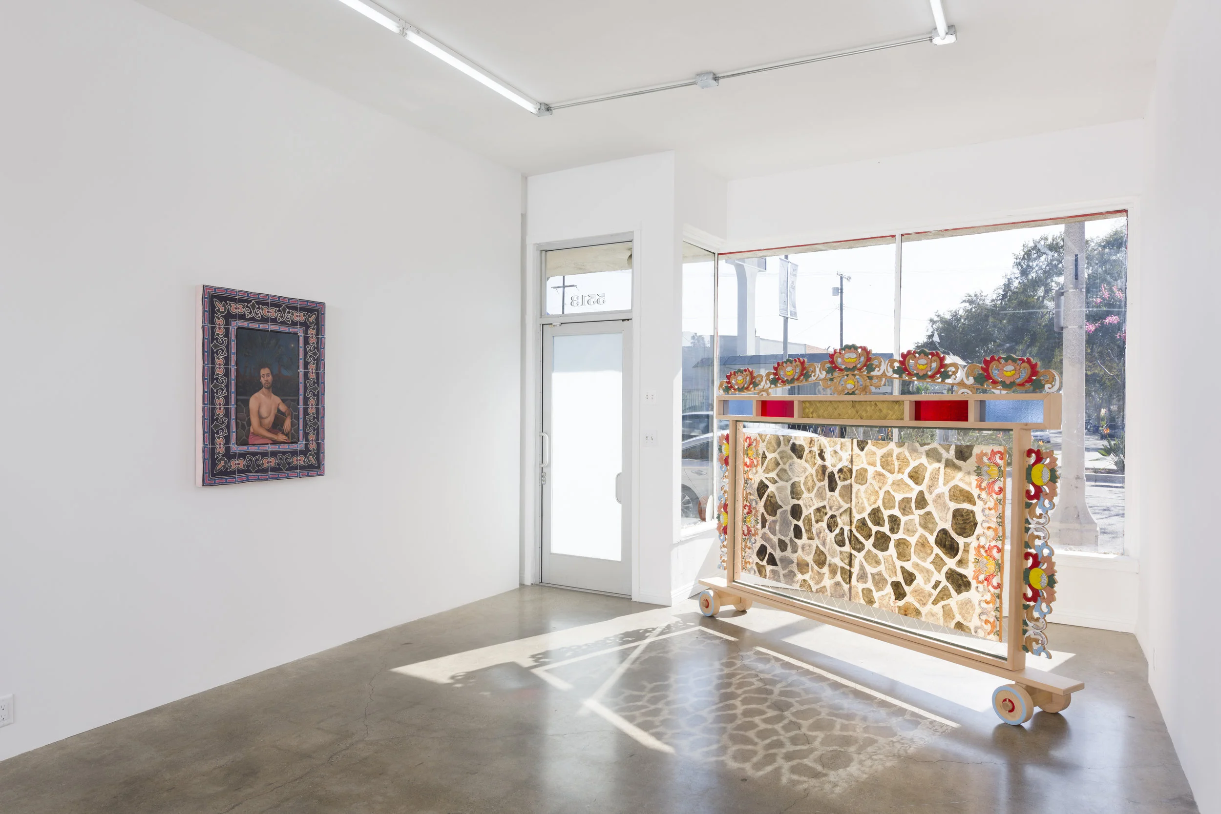 Installation view of Adam de Boer: Traveller’s Palm November 2 - December 16, 2018 Photo by Ruben Diaz Link to Exhibition Text