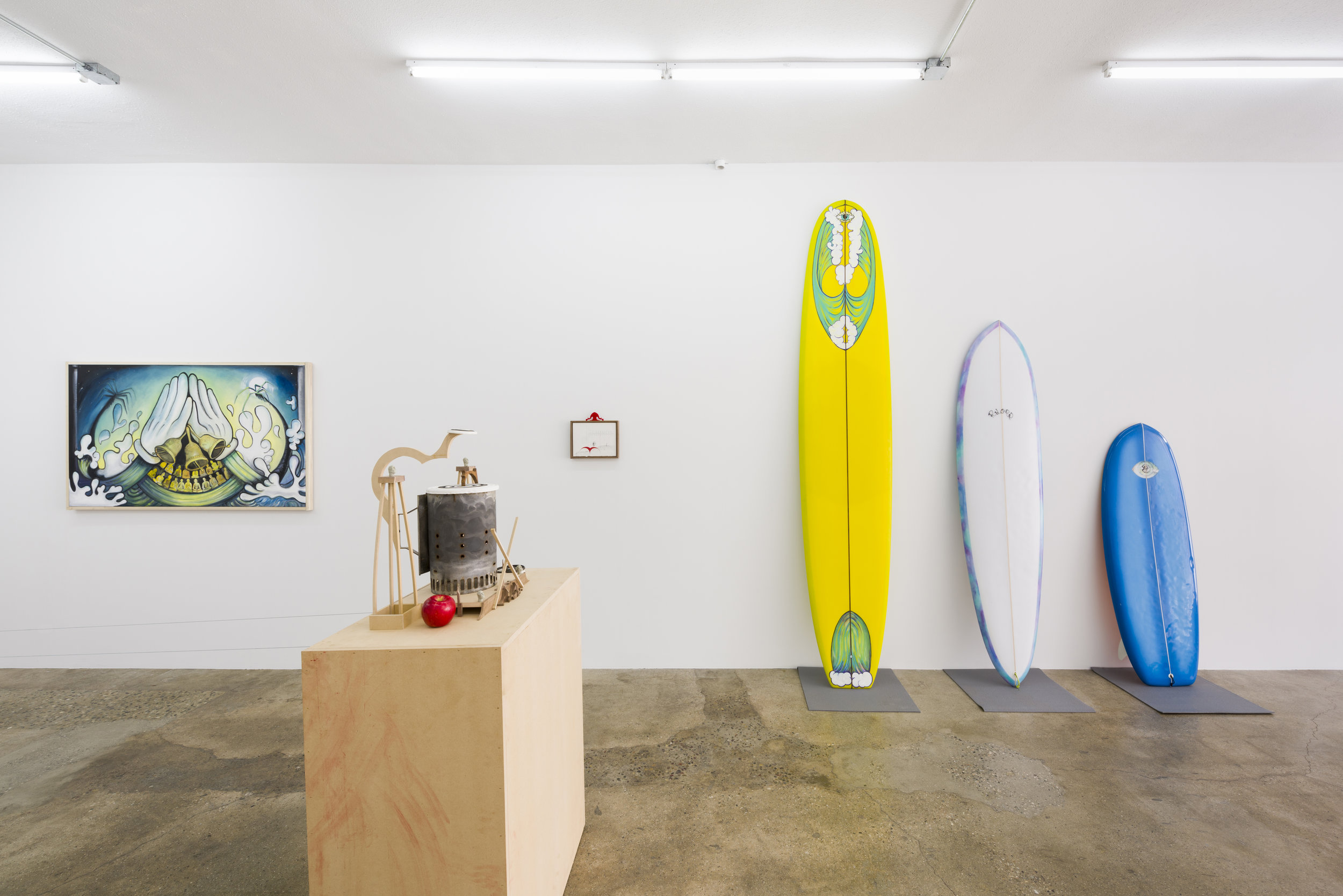  Installation view of  The Institute for Chaotic Love &amp; Healing  R. Lord, Harry Gould Harvey IV, DJ Richard  May 19 - June 30, 2019  Photo by Ruben Diaz   Link to press release.  