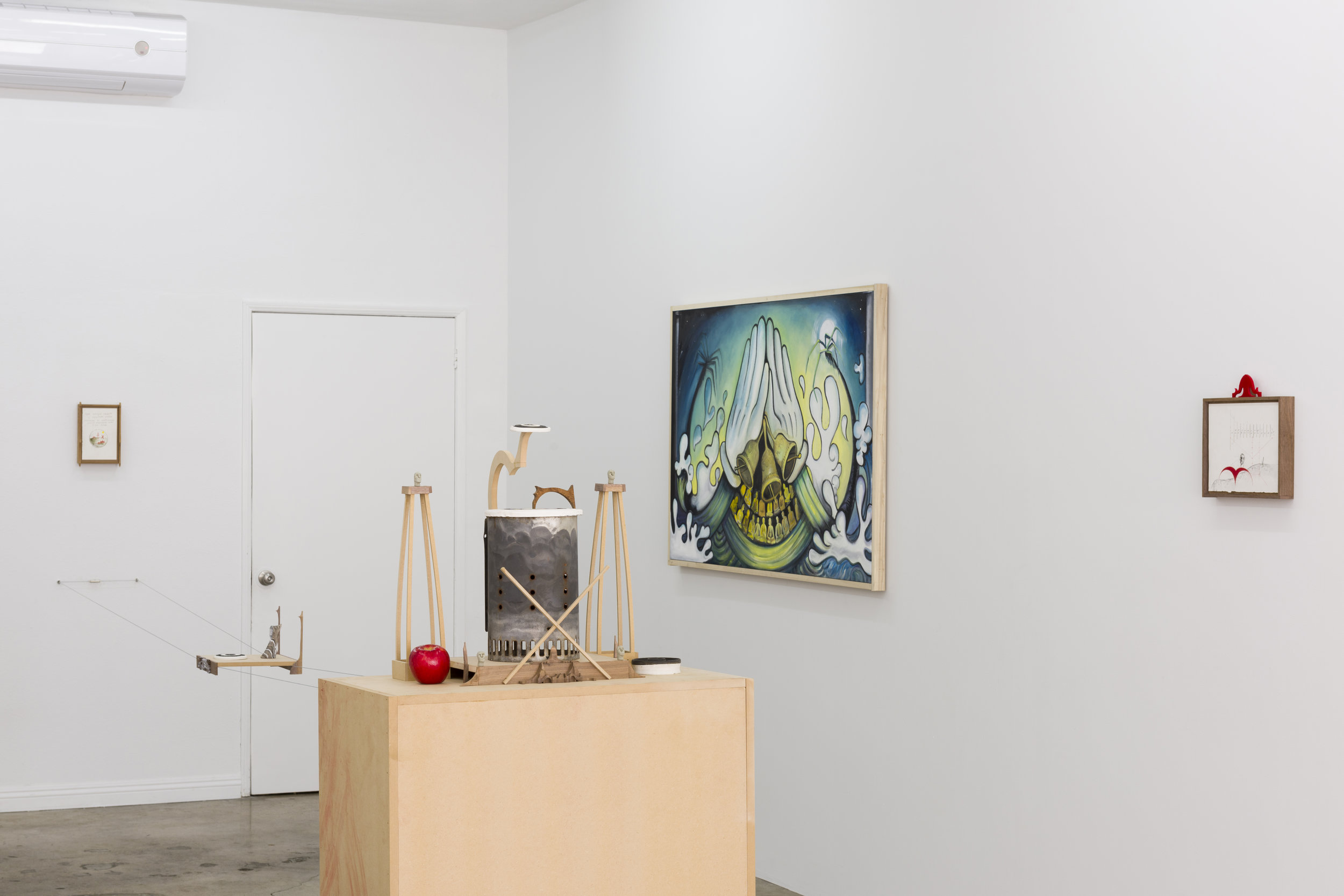  Installation view of  The Institute for Chaotic Love &amp; Healing  R. Lord, Harry Gould Harvey IV, DJ Richard  May 19 - June 30, 2019  Photo by Ruben Diaz   Link to press release.  