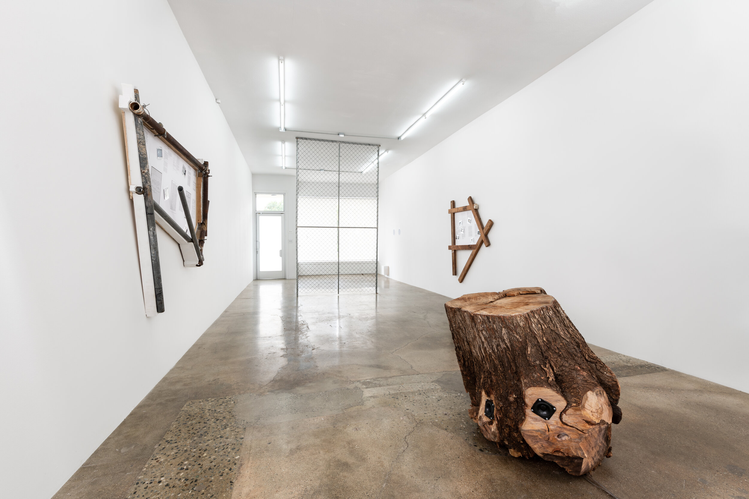  Installation view of  Tarik Garrett March 19 - May 2, 2021  Photo by Ruben Diaz   Link to exhibition text  