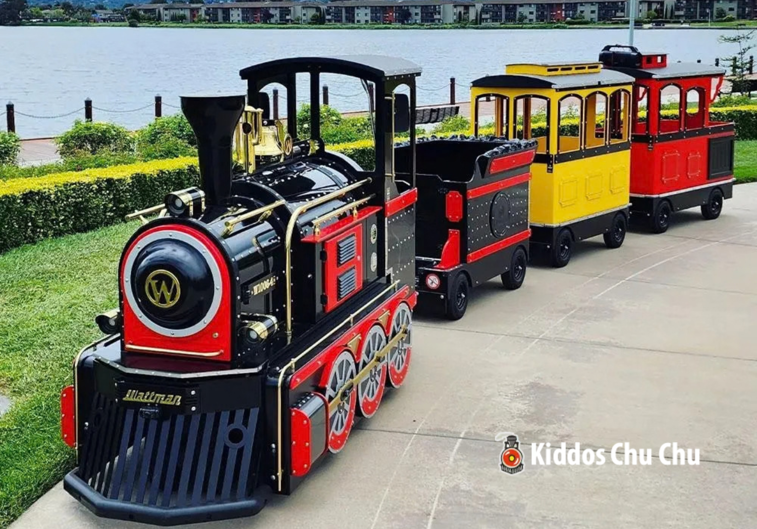 NEW this year: train rides by Kiddos Chu Chu