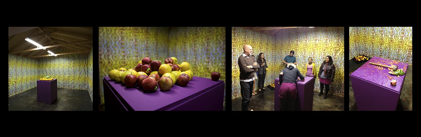 Fallen Fruit, Fruit Meditation , 2012 performance