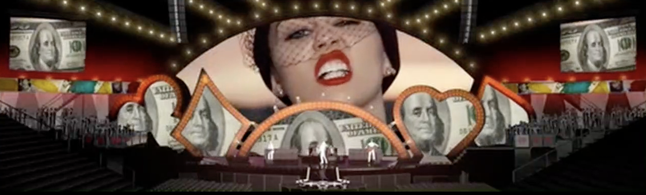 MILEY CYRUS • IHEART RADIO PERFORMANCE SCREENS