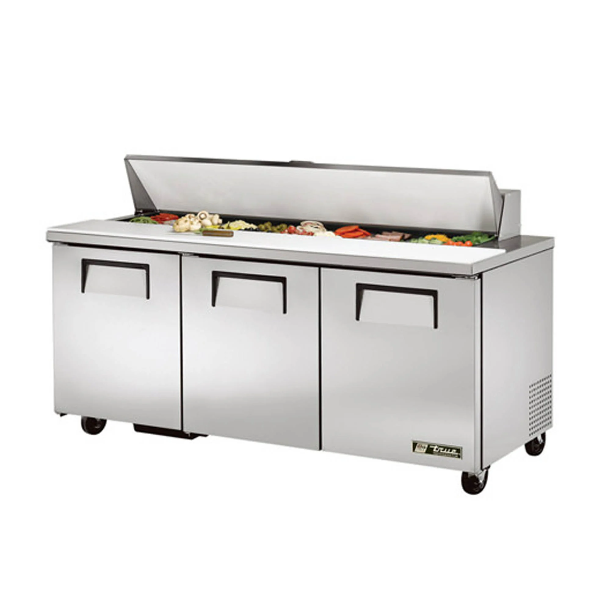 True TSSU-72-18 72″ 3 Door Sandwich Prep Refrigerator.jpg