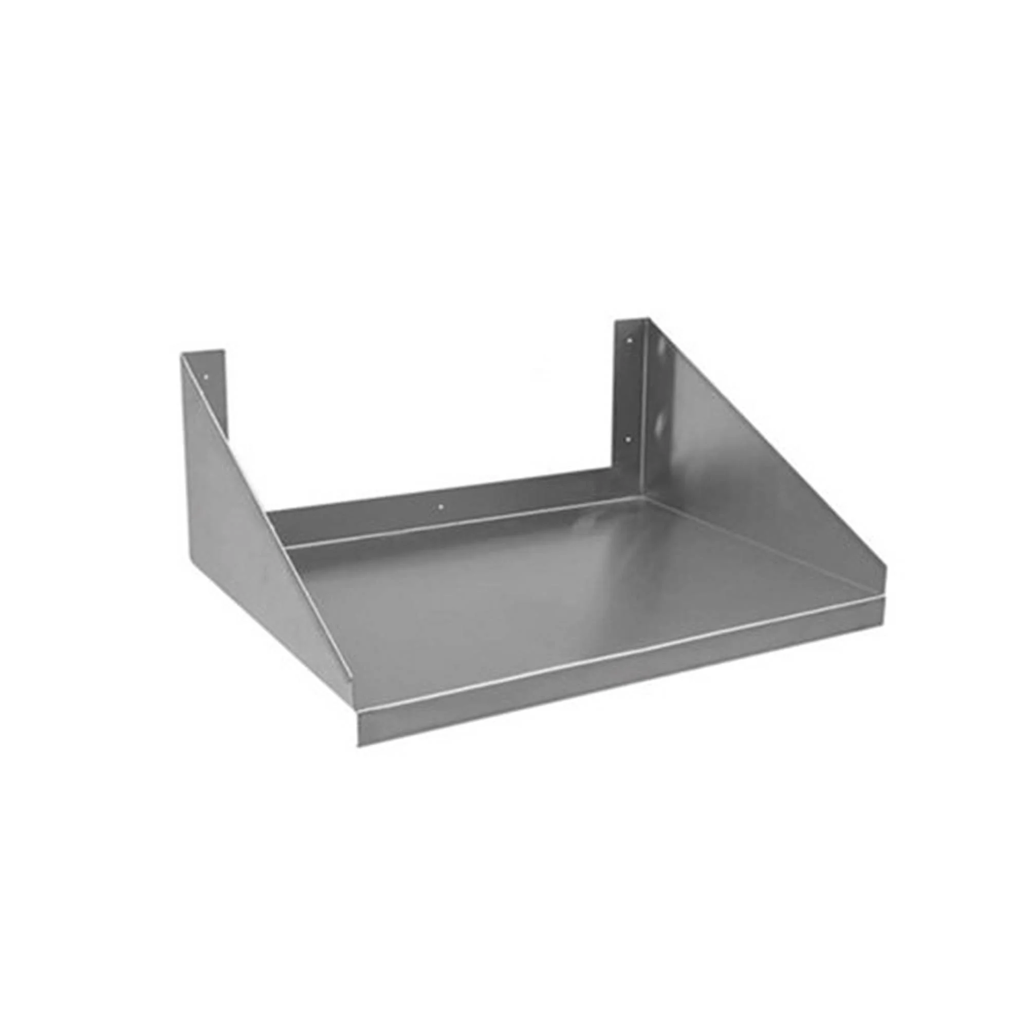 EFI WMMS1824 18 Gauge Stainless Steel Wall Mount Microwave Shelf