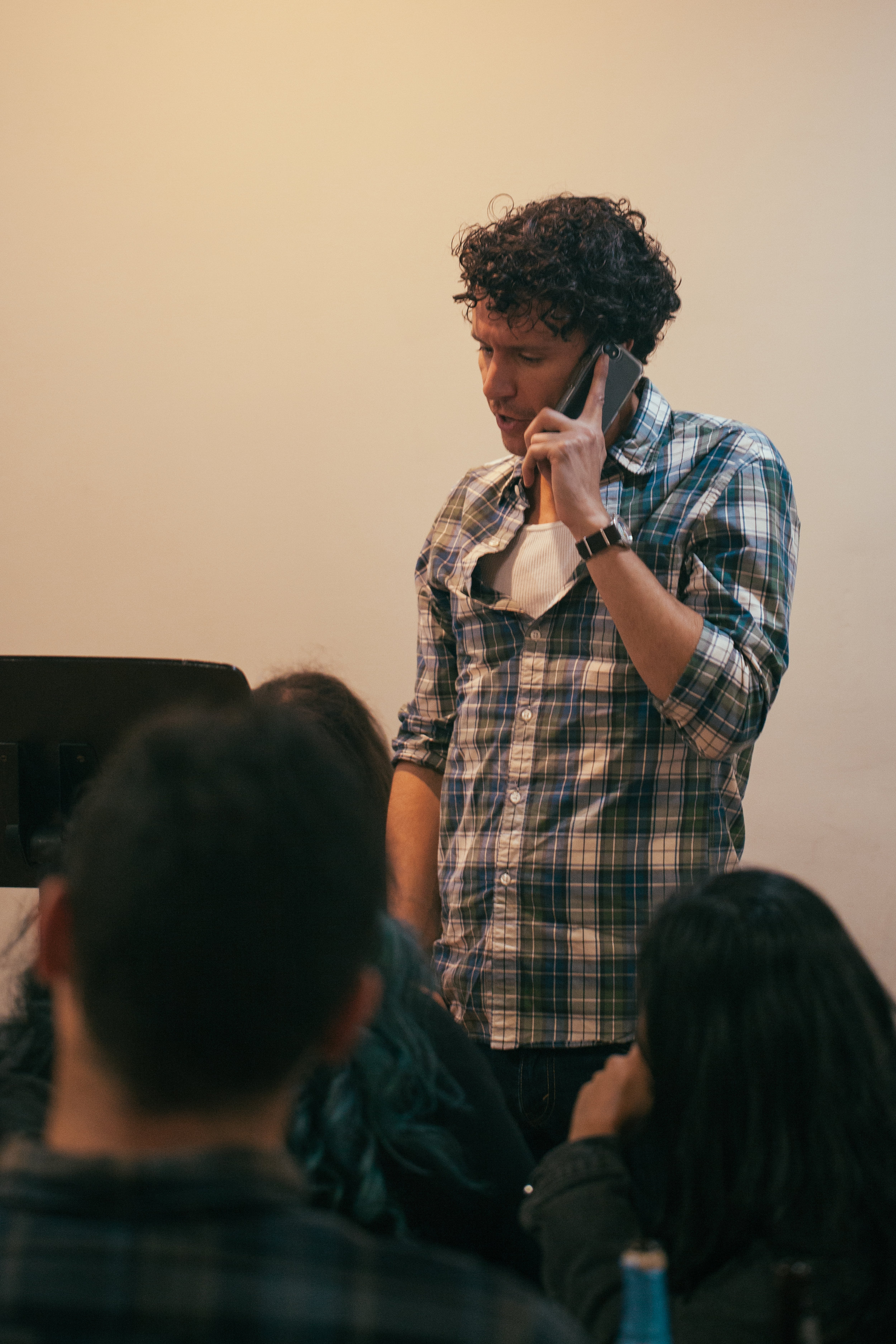  Co-Artistic Director and actor Aaron Rossini.&nbsp;Photo by Katherine Oostman. 