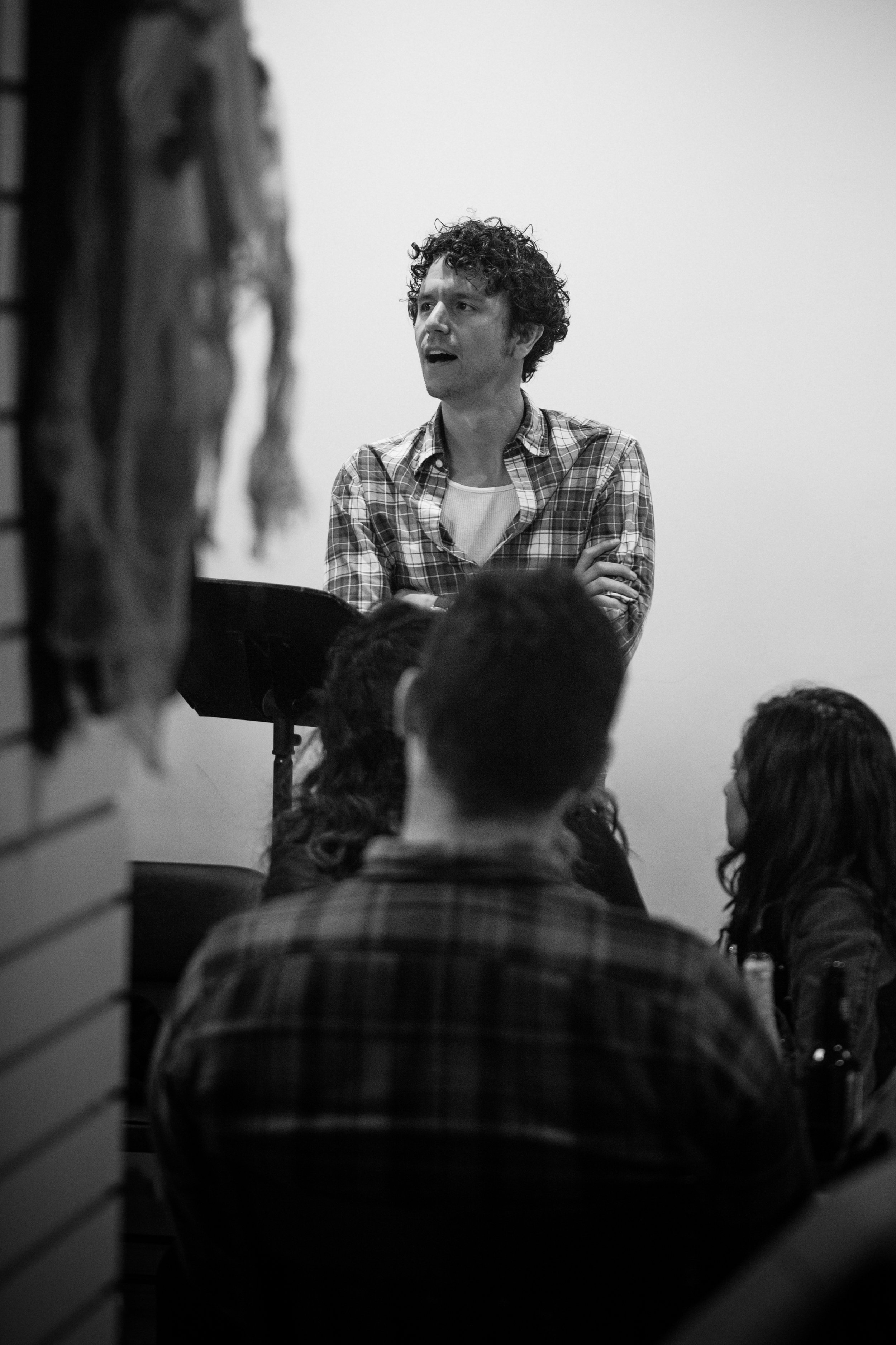  Co-Artistic Director and actor Aaron Rossini.&nbsp;Photo by Katherine Oostman. 